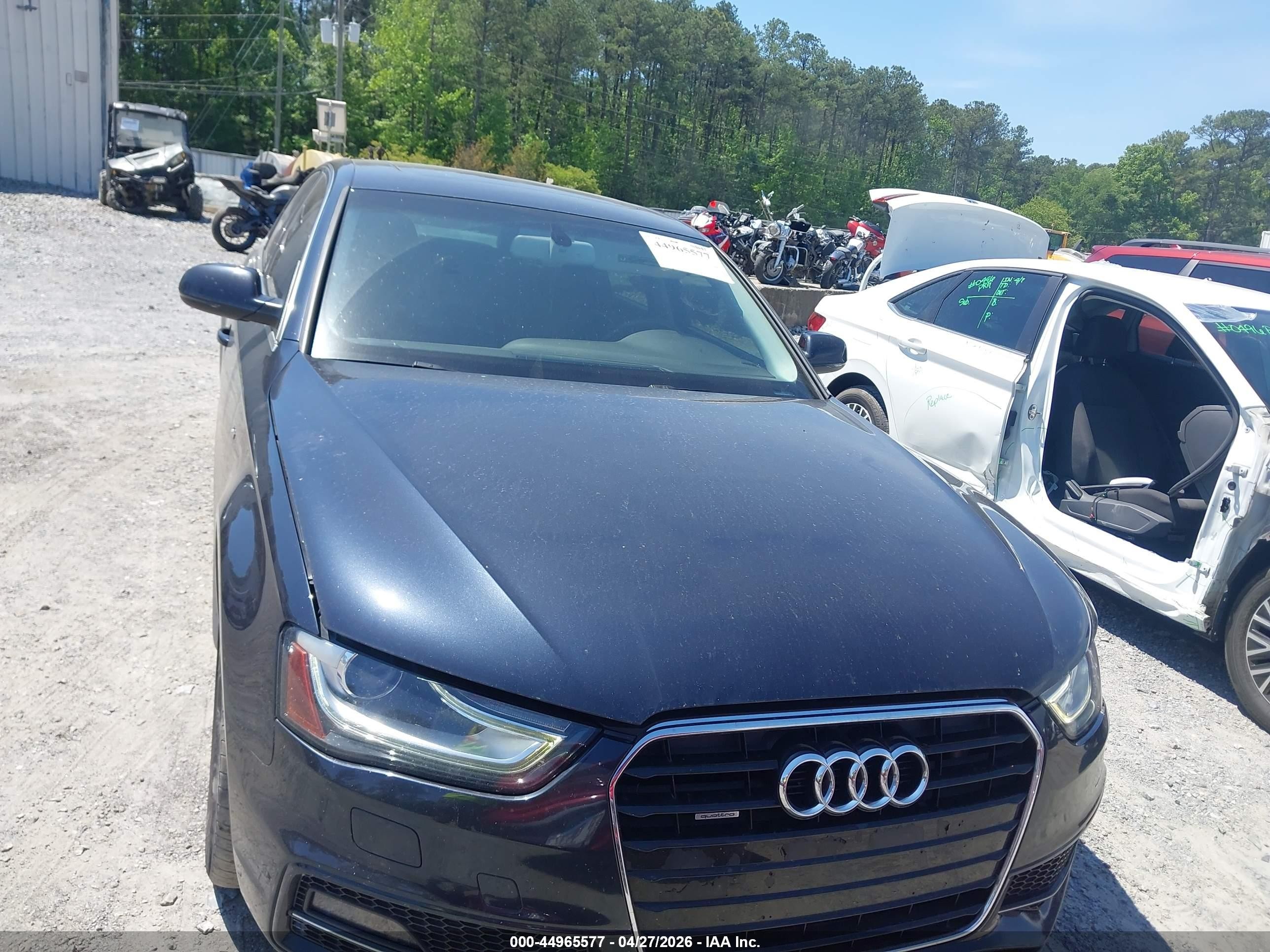 2015 Audi A4 2.0t Premium Dark Blue vin: WAUFFAFLXFN034181