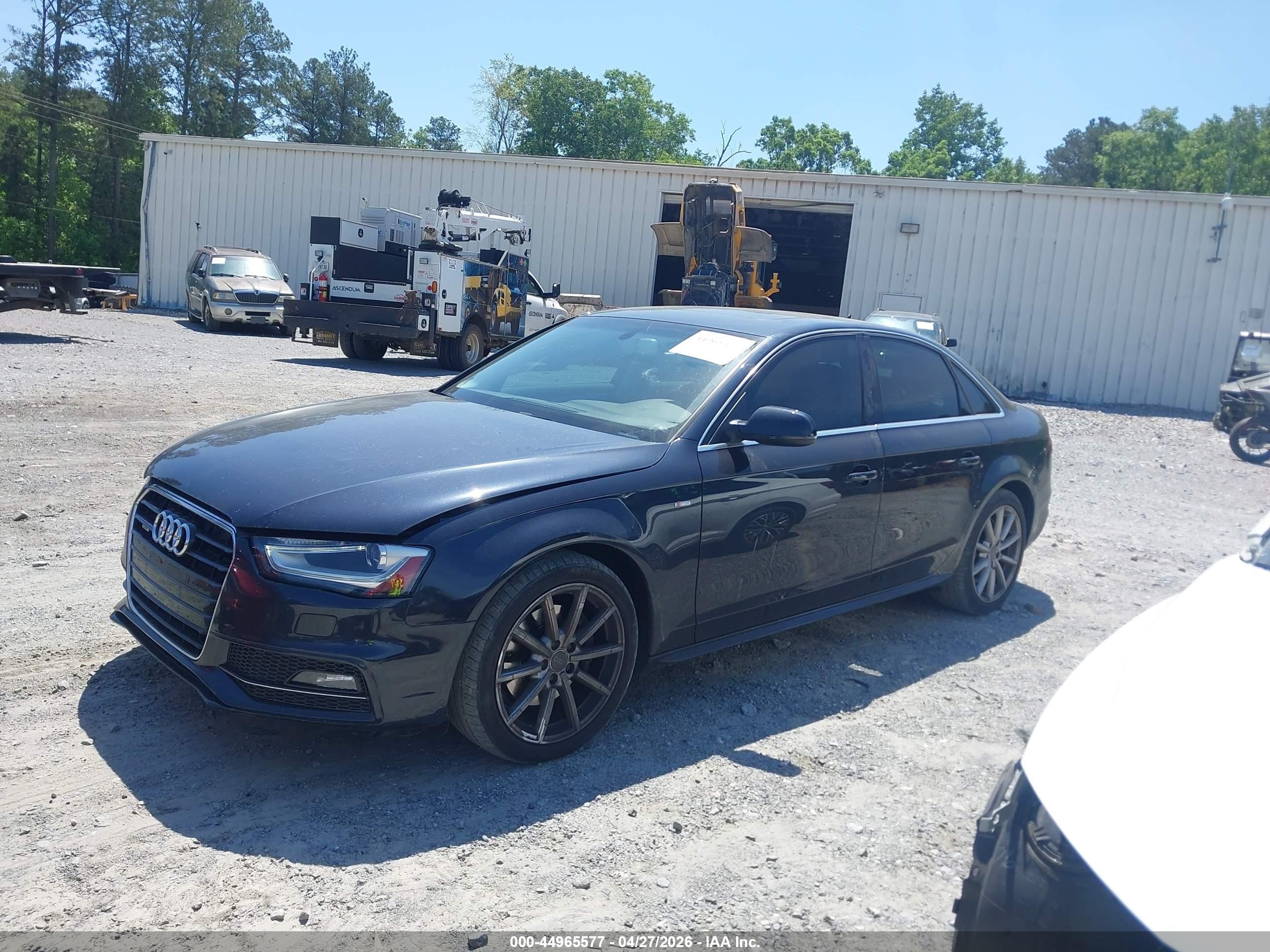 2015 Audi A4 2.0t Premium Dark Blue vin: WAUFFAFLXFN034181