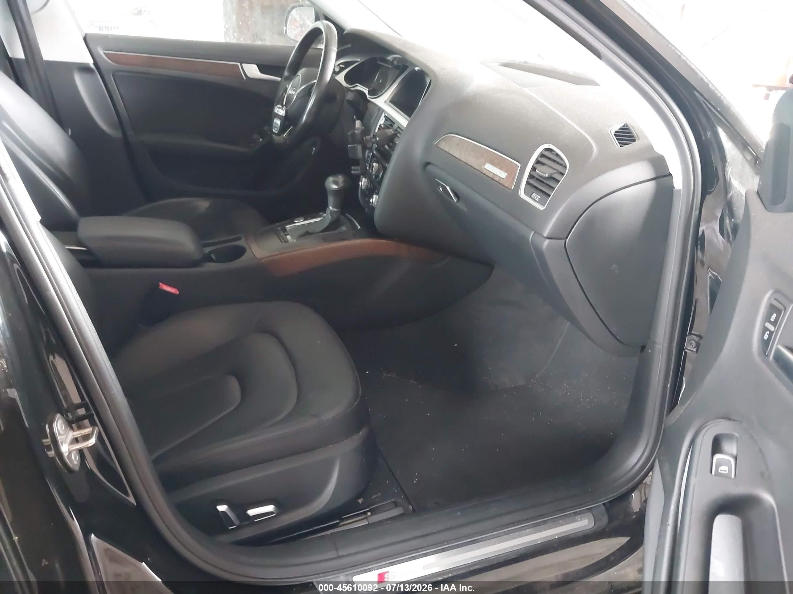 2015 Audi A4 2.0t Premium Black vin: WAUFFAFLXFN036738