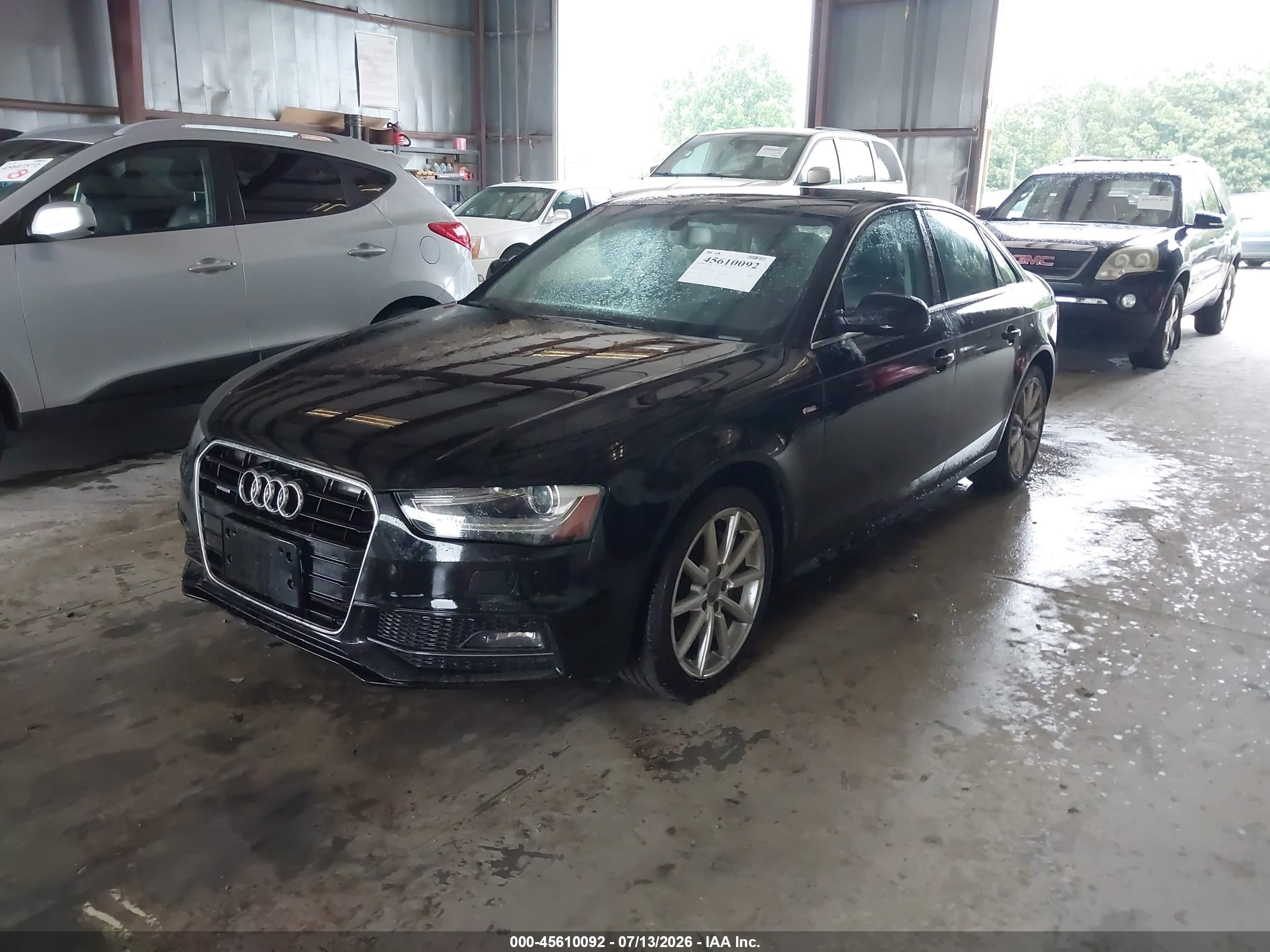 2015 Audi A4 2.0t Premium Black vin: WAUFFAFLXFN036738
