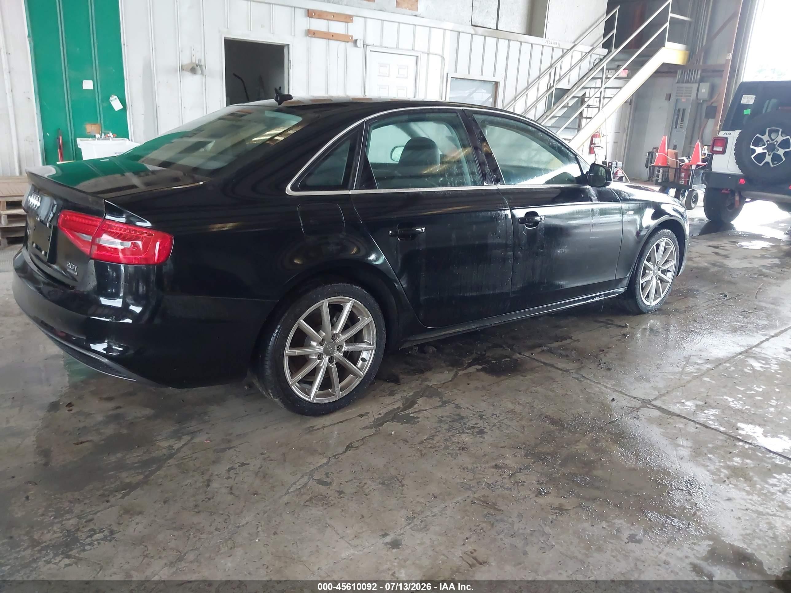 2015 Audi A4 2.0t Premium Black vin: WAUFFAFLXFN036738