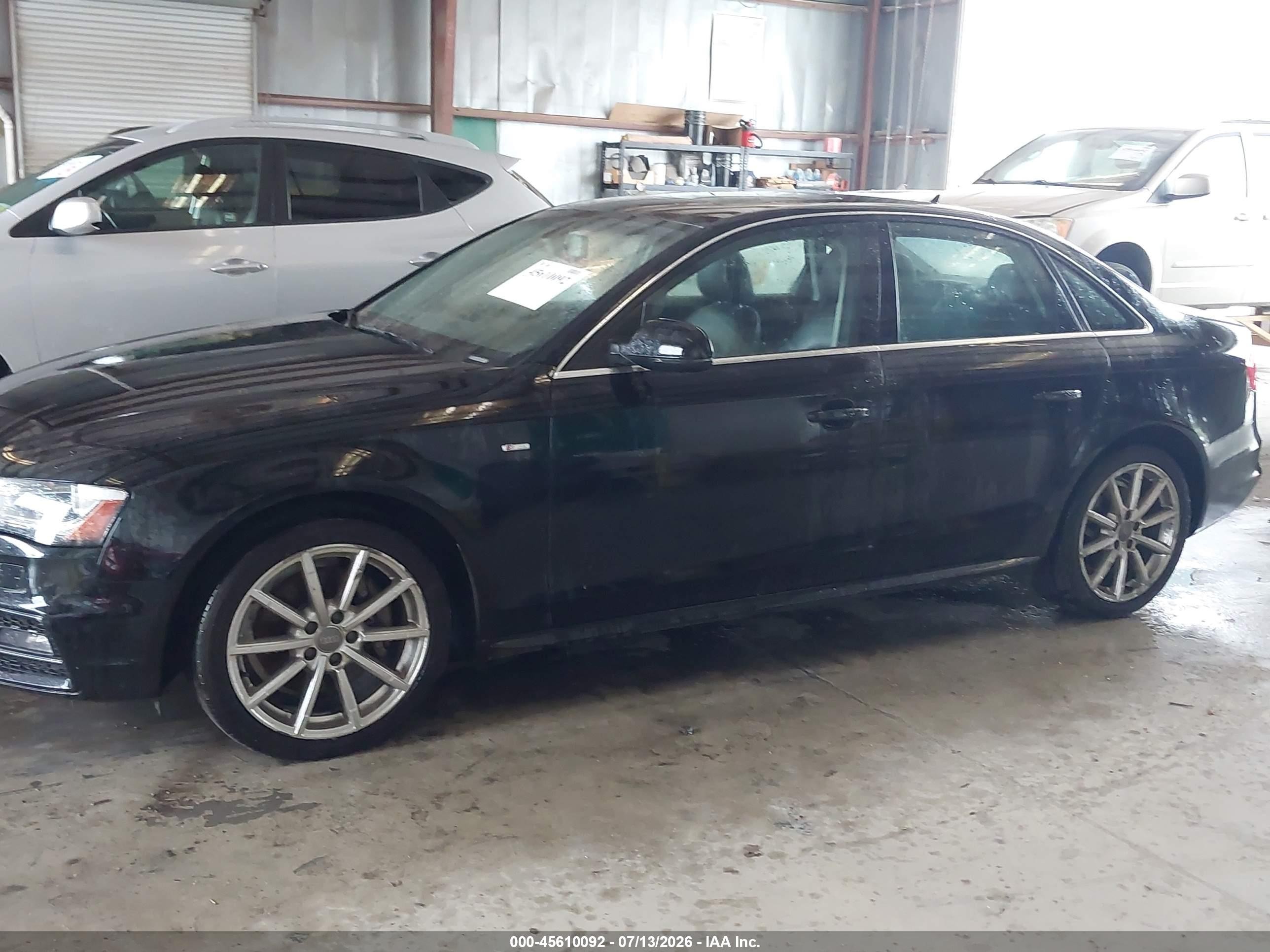 2015 Audi A4 2.0t Premium Black vin: WAUFFAFLXFN036738