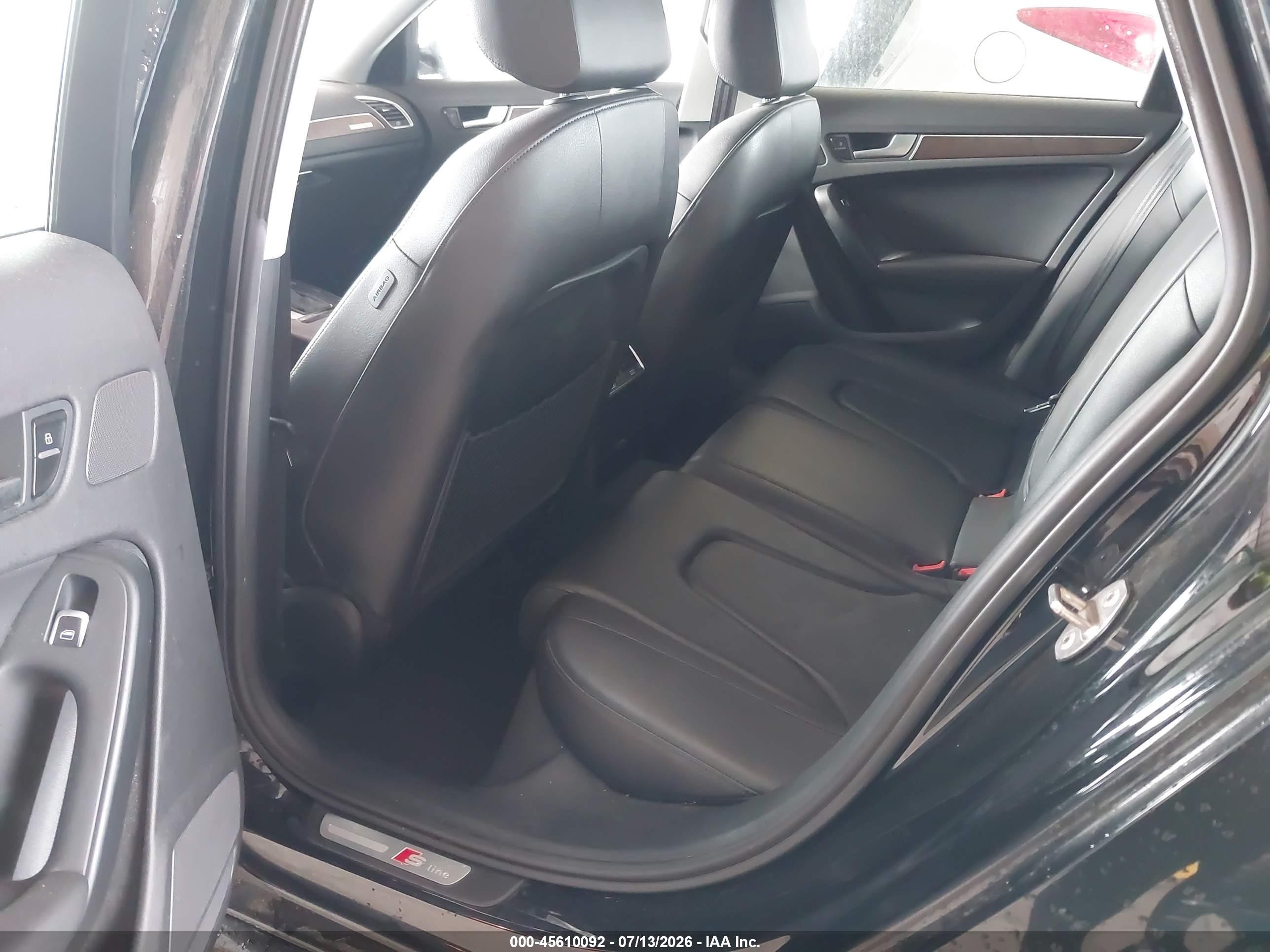 2015 Audi A4 2.0t Premium Black vin: WAUFFAFLXFN036738