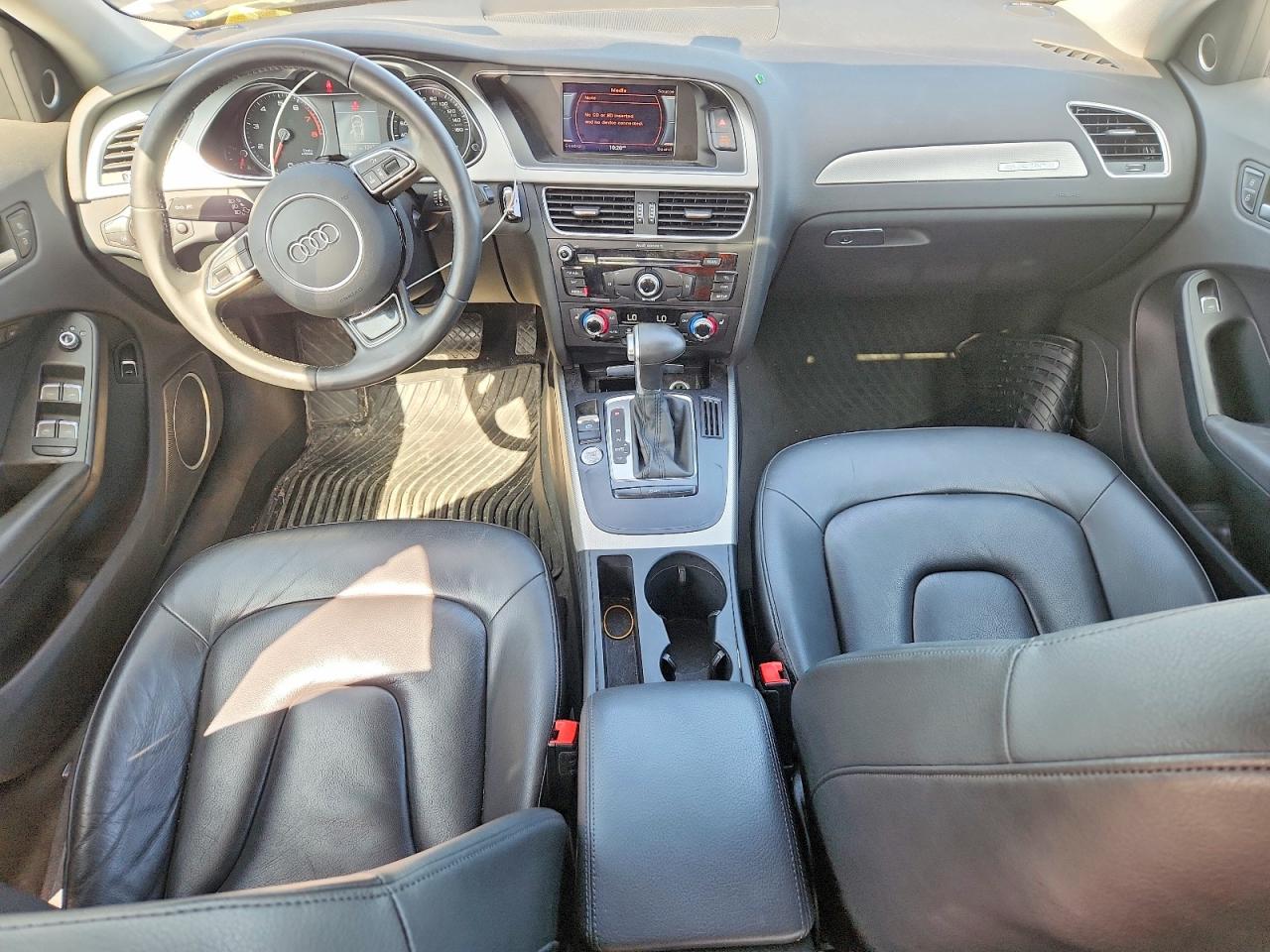 2015 Audi A4 Premium Plus White vin: WAUFFAFLXFN039574