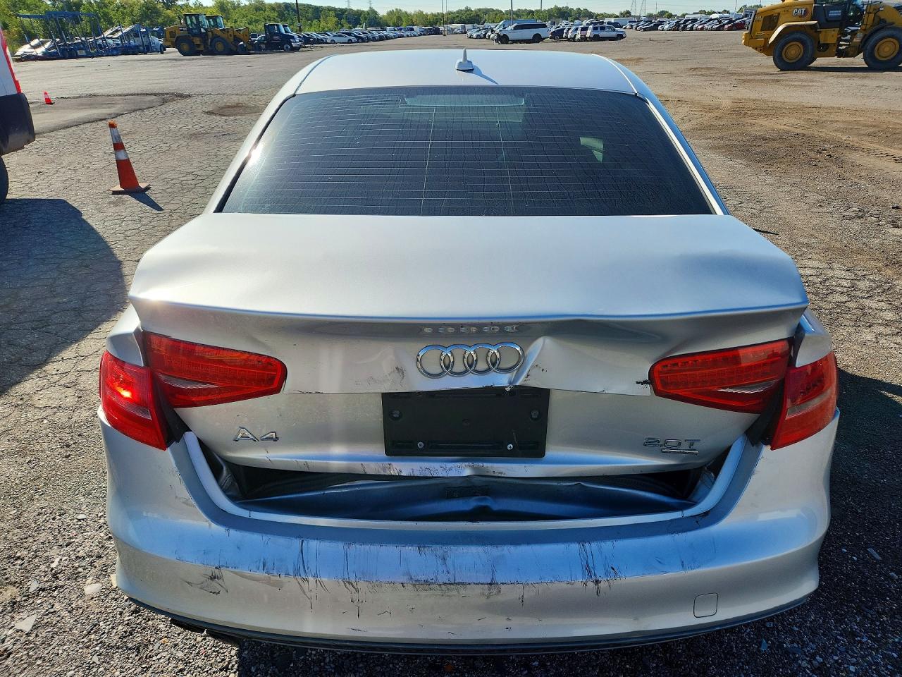 2014 Audi A4 Premium Plus Серебряный vin: WAUFFBFL3EN004301