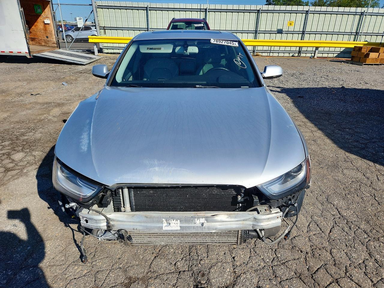 2014 Audi A4 Premium Plus Серебряный vin: WAUFFBFL3EN004301