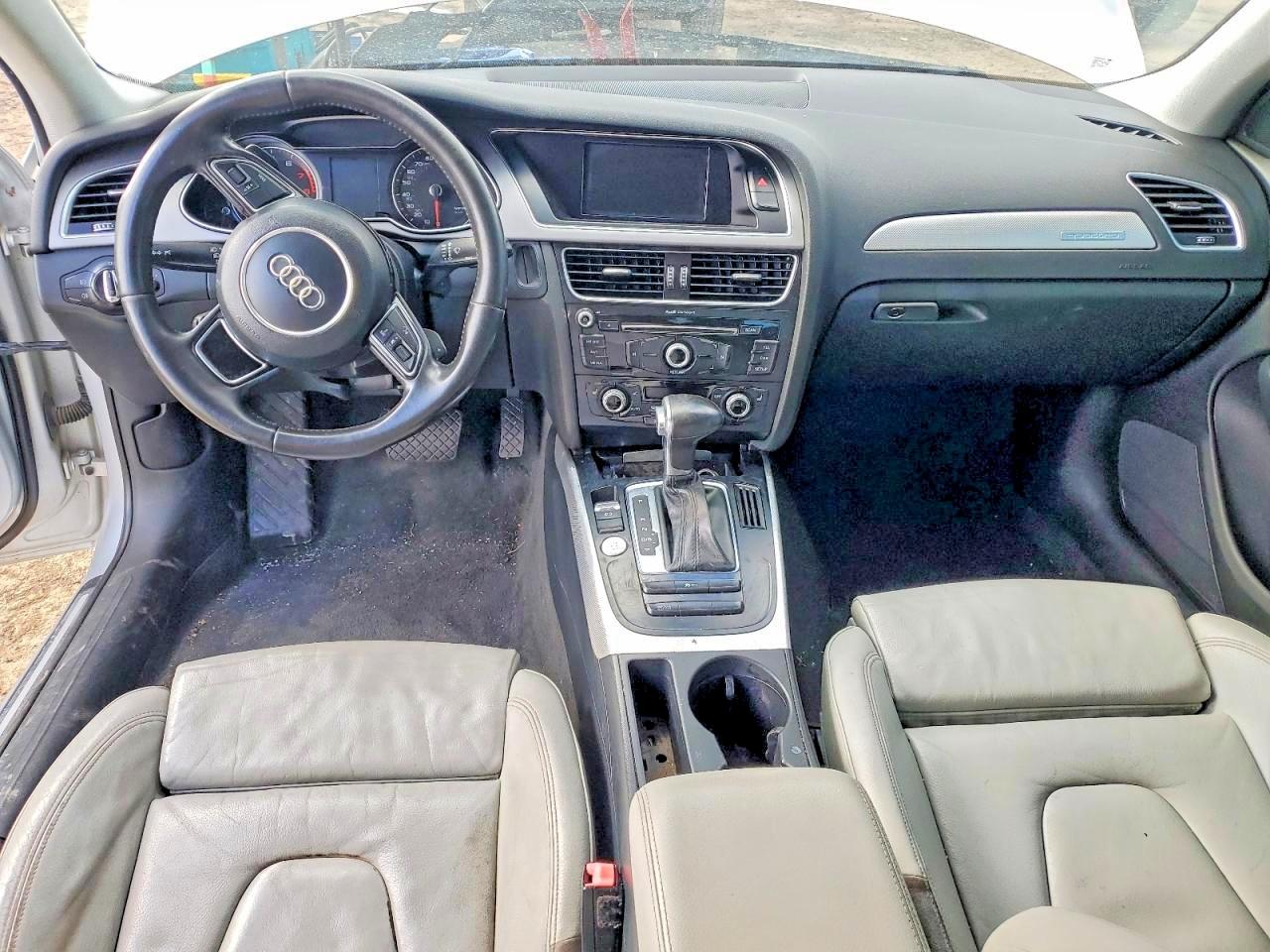 2014 Audi A4 Premium Plus Серебряный vin: WAUFFBFL3EN004301