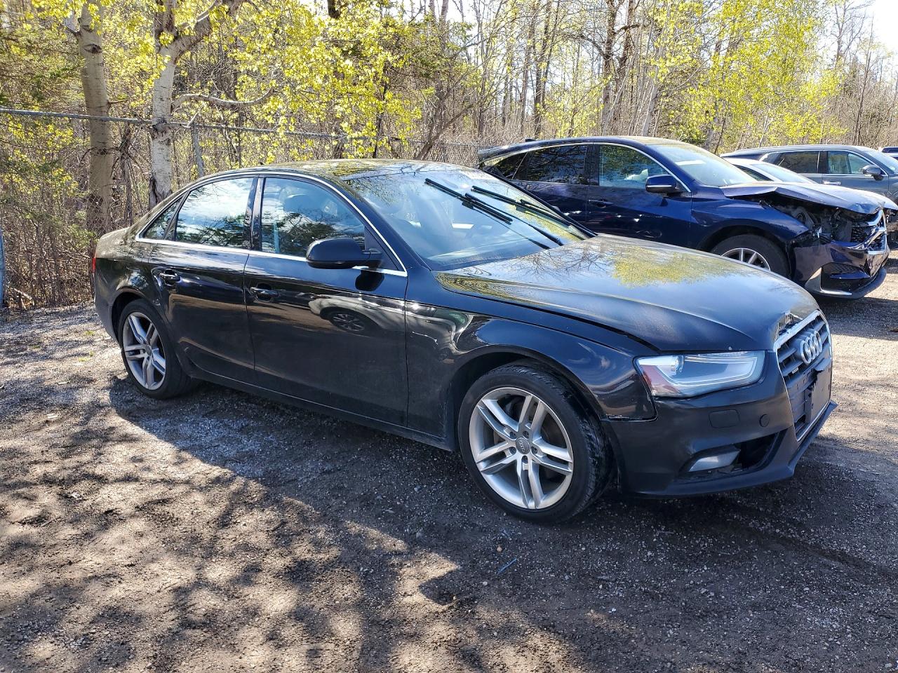 2013 Audi A4 Premium Plus Черный vin: WAUFFCFL0DN035493