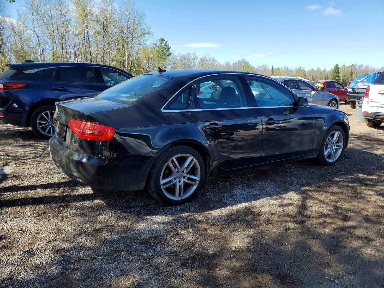 2013 Audi A4 Premium Plus Черный vin: WAUFFCFL0DN035493