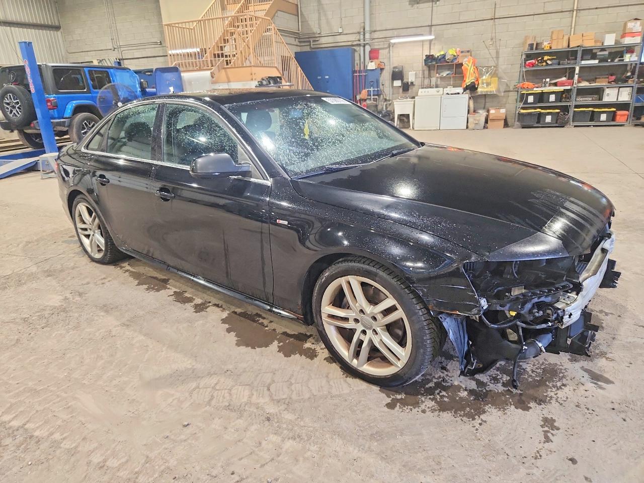 2013 Audi A4 Premium Plus Black vin: WAUFFCFL4DN035920