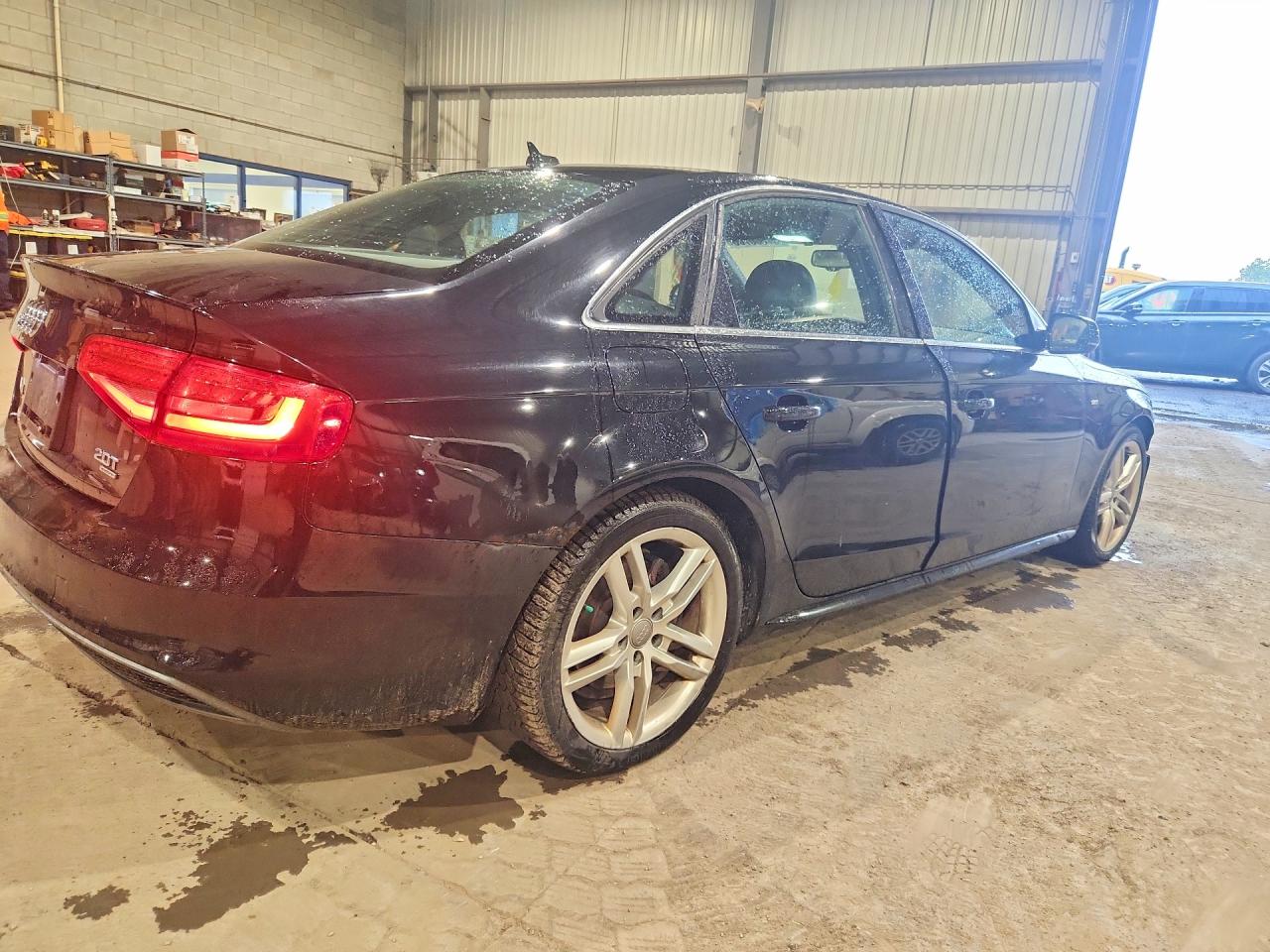 2013 Audi A4 Premium Plus Black vin: WAUFFCFL4DN035920