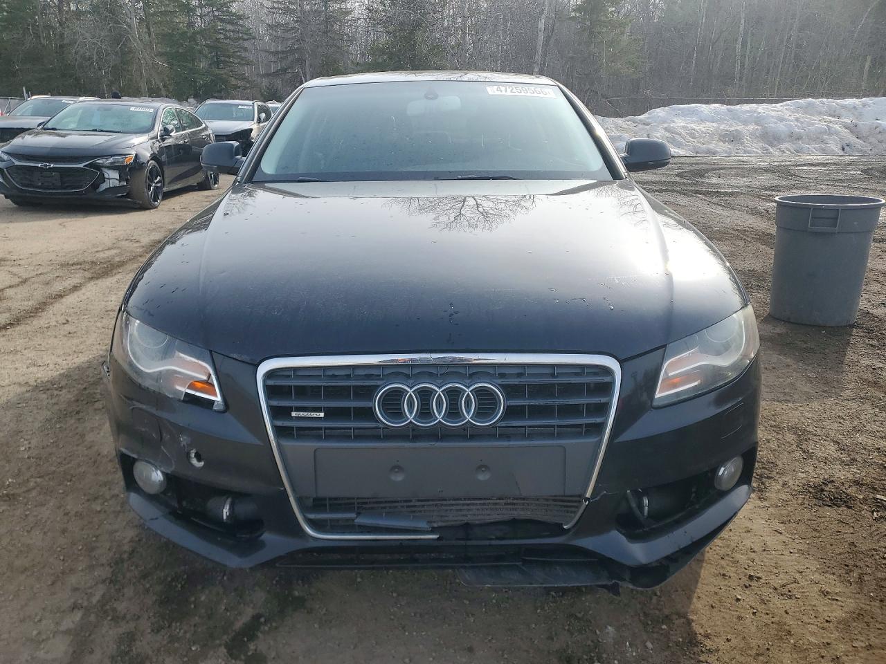 2010 Audi A4 Premium Plus Black vin: WAUFFCFL5AN045495