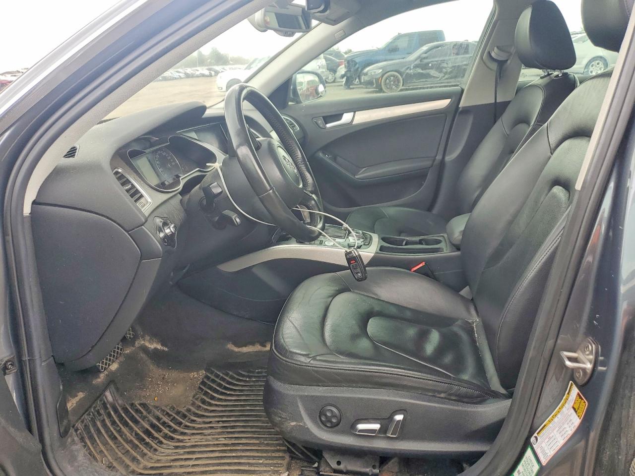2013 Audi A4 Premium Plus Gray vin: WAUFFCFL5DN044240