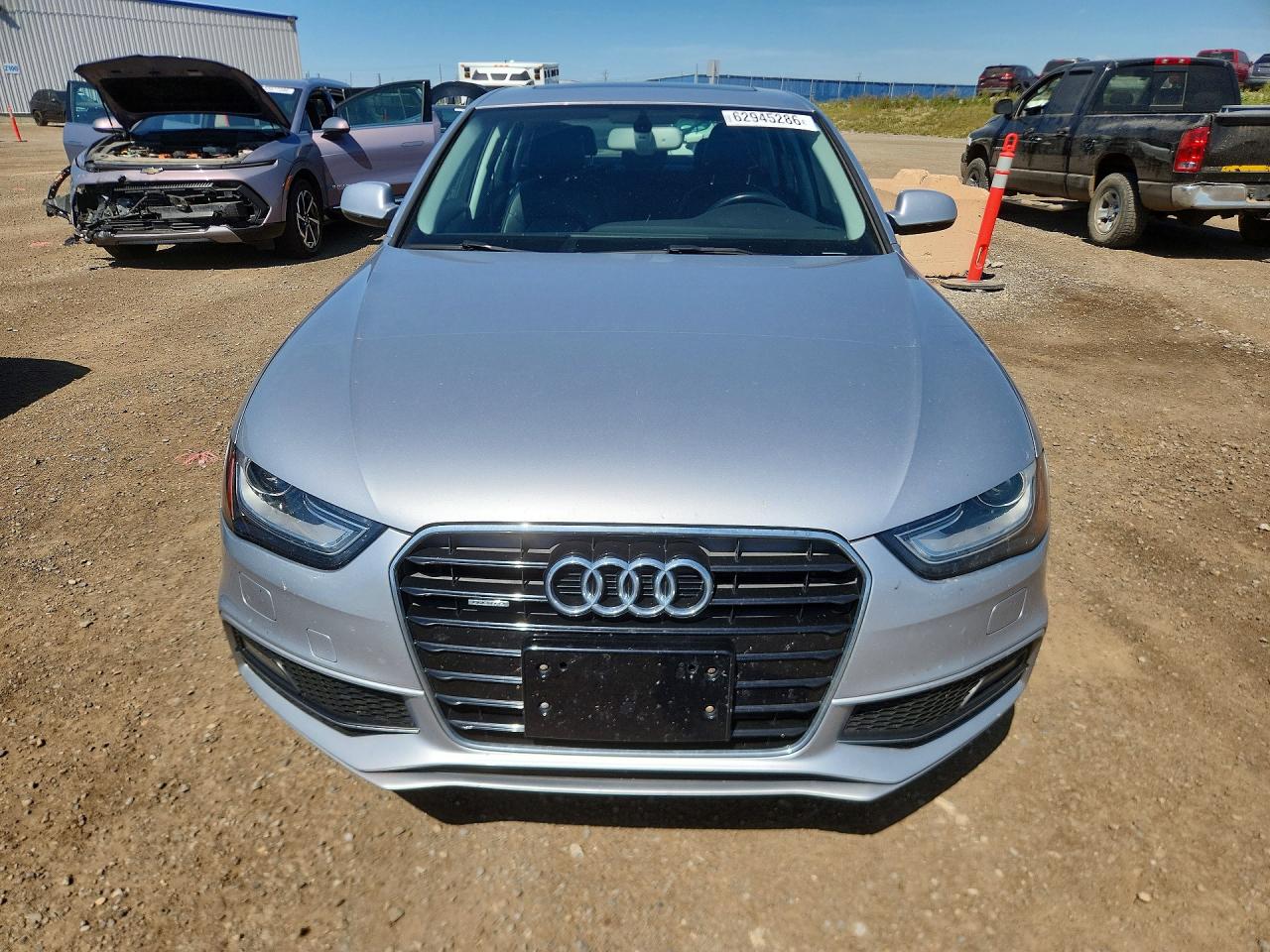 2015 Audi A4 Premium Plus Silver vin: WAUFFCFL8FN010070