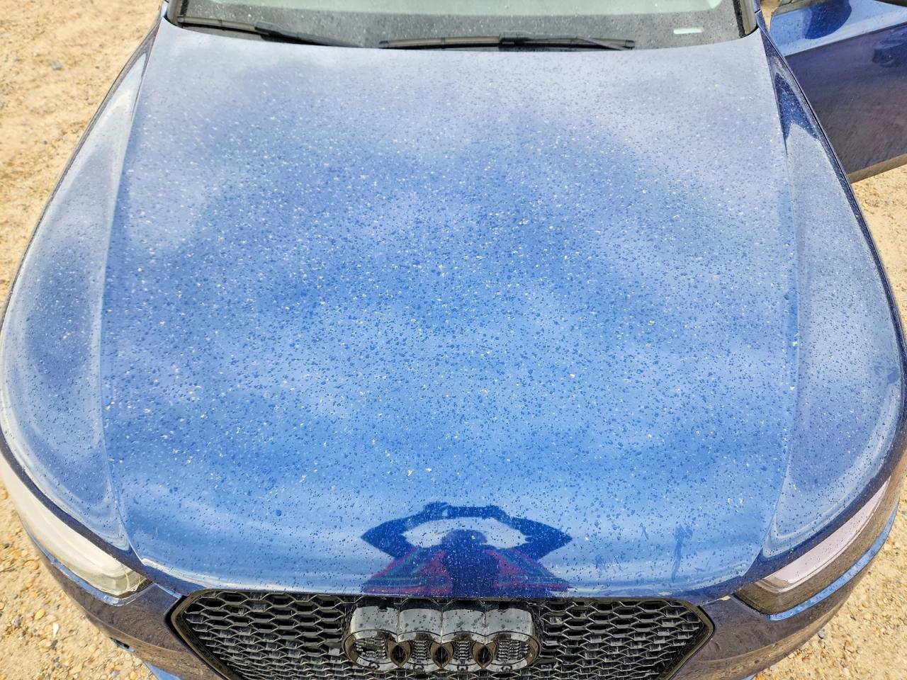 2013 Audi A4 Premium Plus Blue vin: WAUFFCFL9DN029997