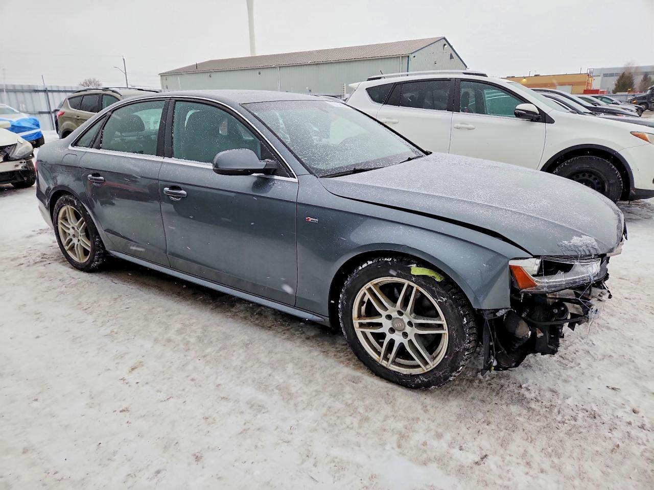 2015 Audi A4 Premium Plus Gray vin: WAUFFCFLXFN034886