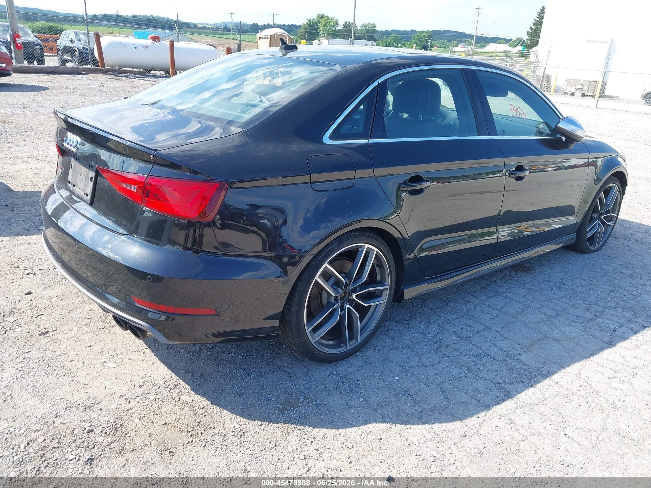 2015 Audi S3 2.0t Premium Plus Black vin: WAUFFGFF0F1119311