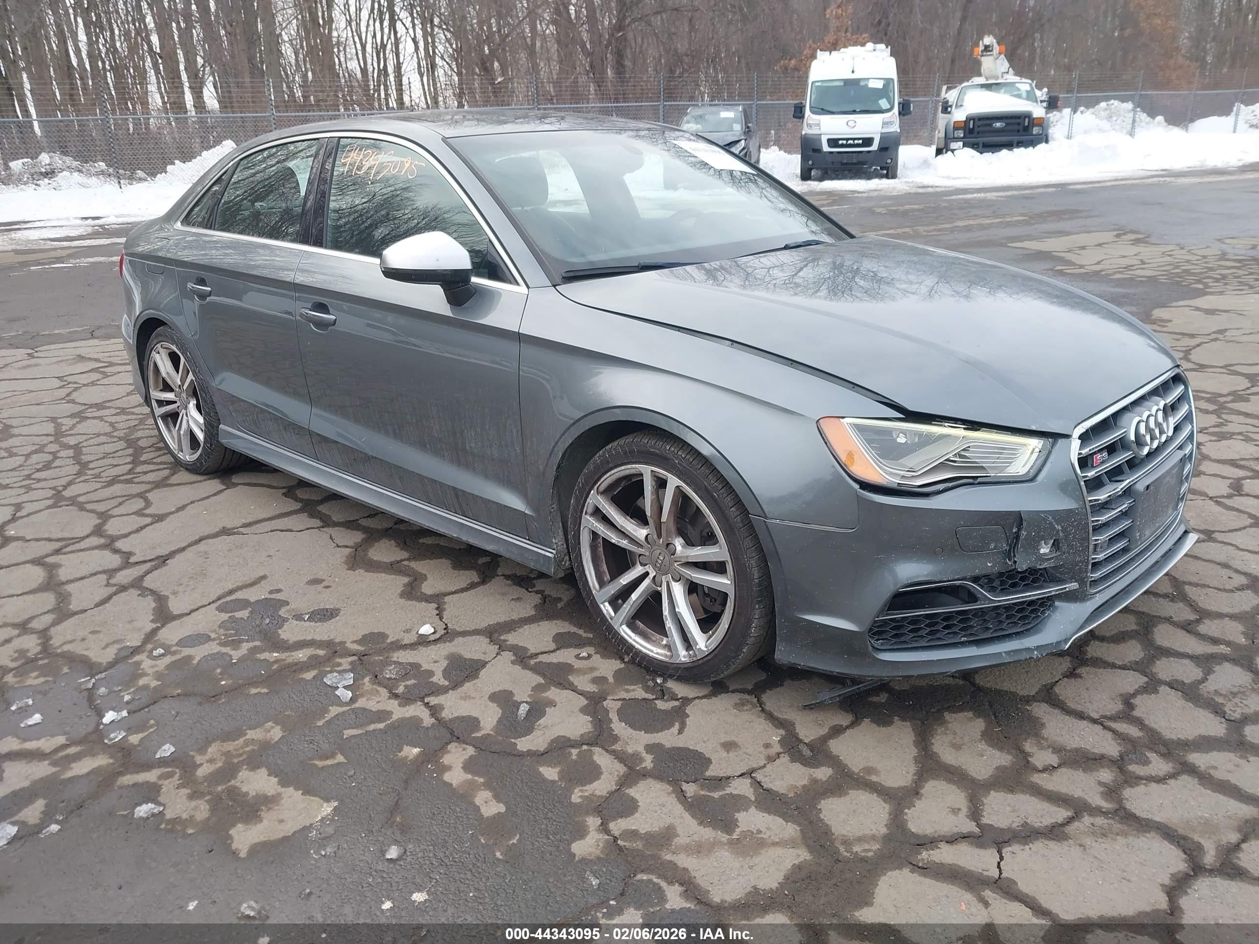2015 Audi S3 2.0t Premium Plus Серый vin: WAUFFGFF1F1119396