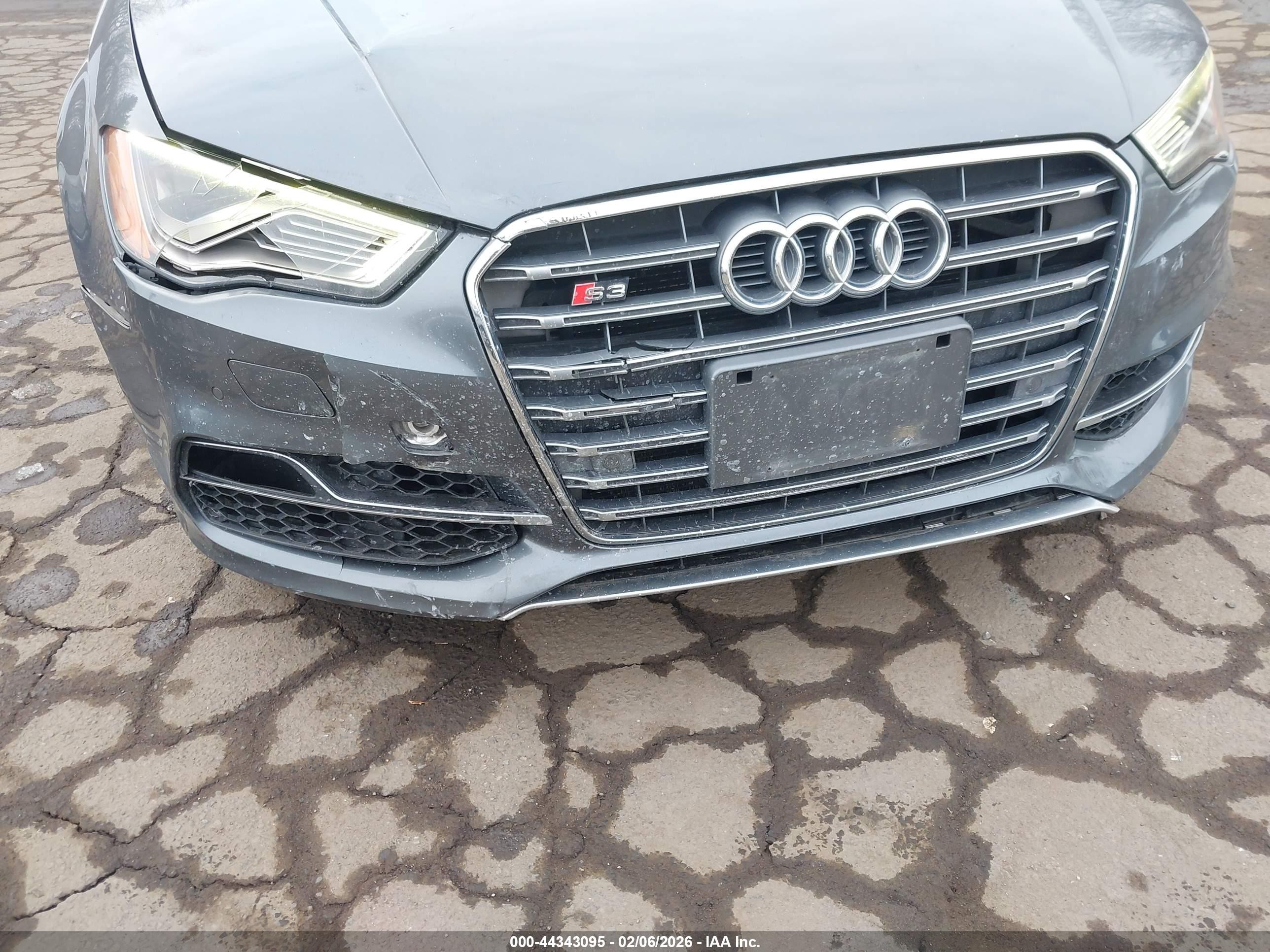 2015 Audi S3 2.0t Premium Plus Gray vin: WAUFFGFF1F1119396