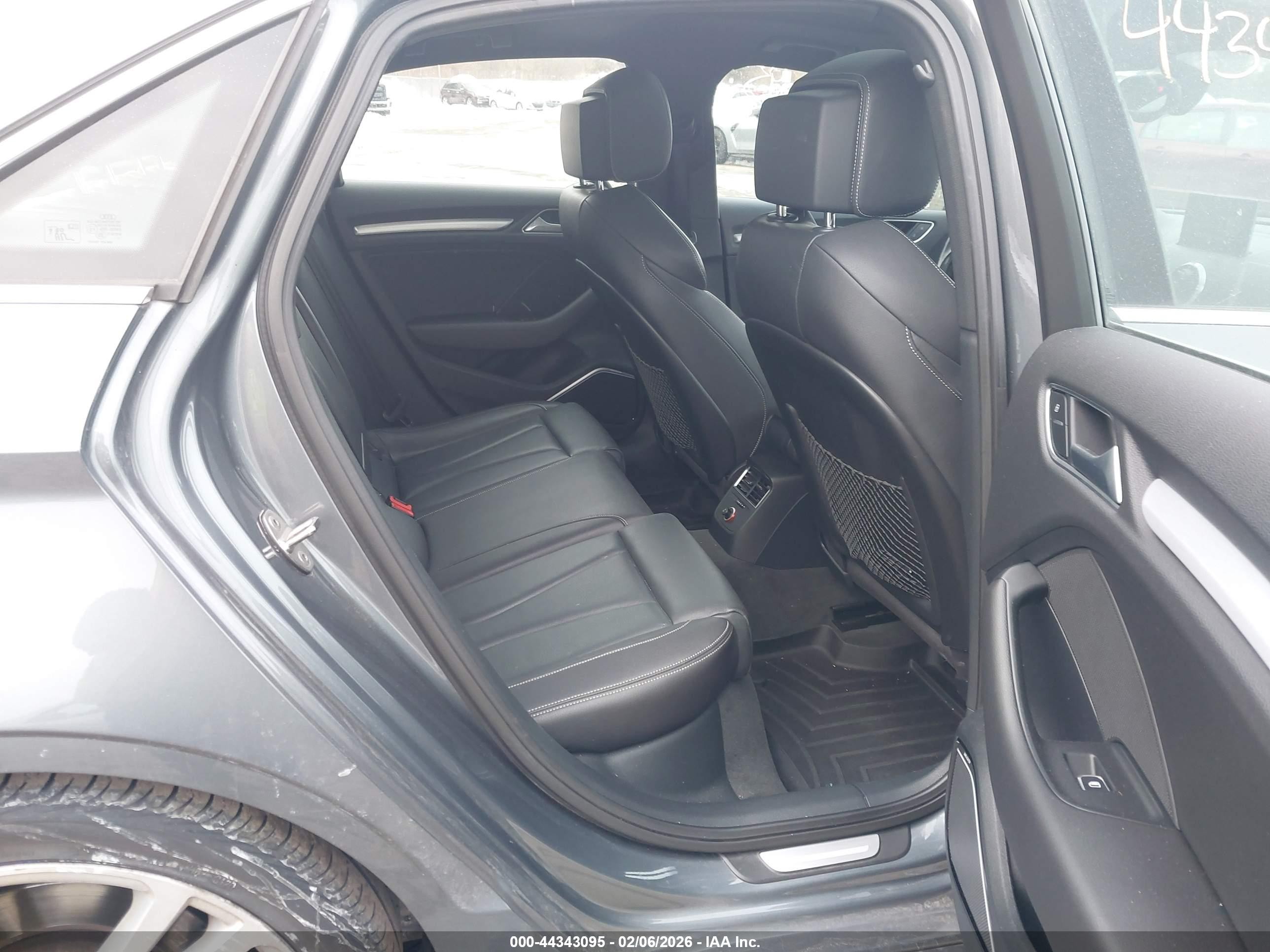 2015 Audi S3 2.0t Premium Plus Gray vin: WAUFFGFF1F1119396