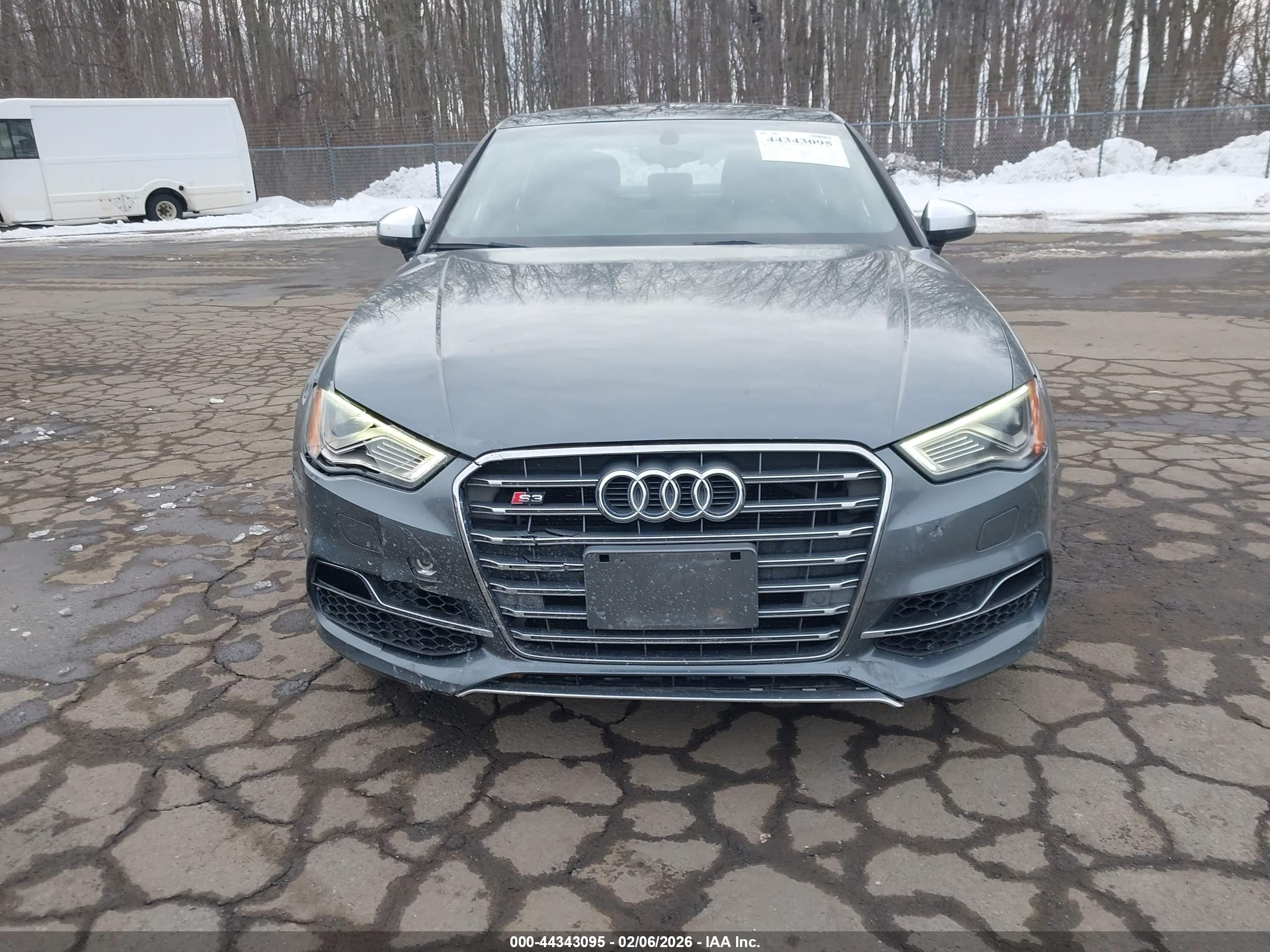 2015 Audi S3 2.0t Premium Plus Gray vin: WAUFFGFF1F1119396