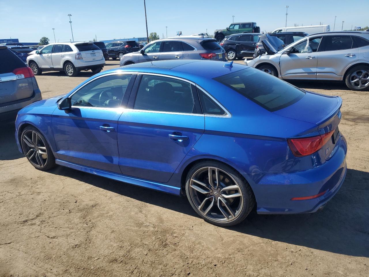 2015 Audi S3 Prestige Blue vin: WAUFFGFF2F1056258