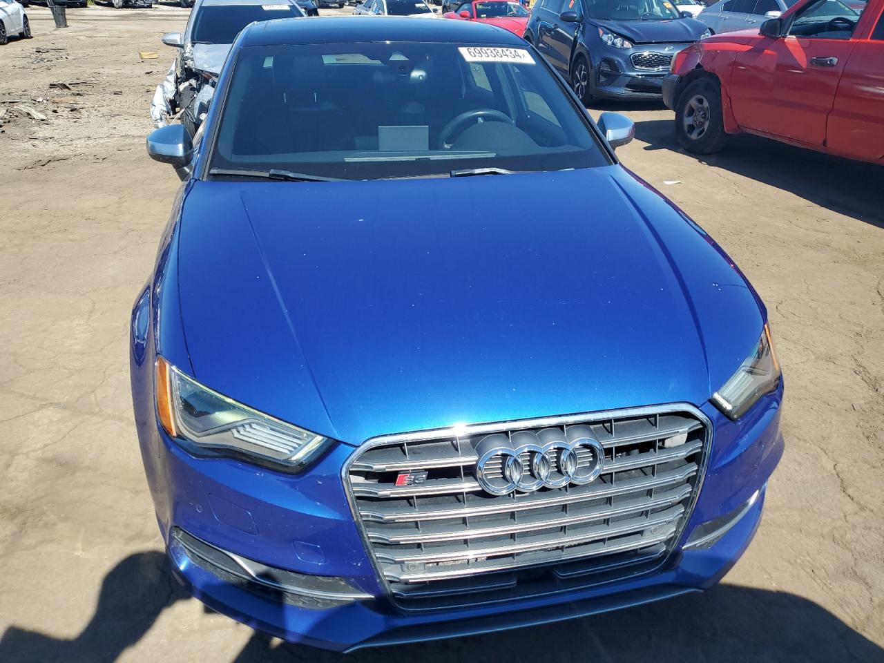 2015 Audi S3 Prestige Blue vin: WAUFFGFF2F1056258