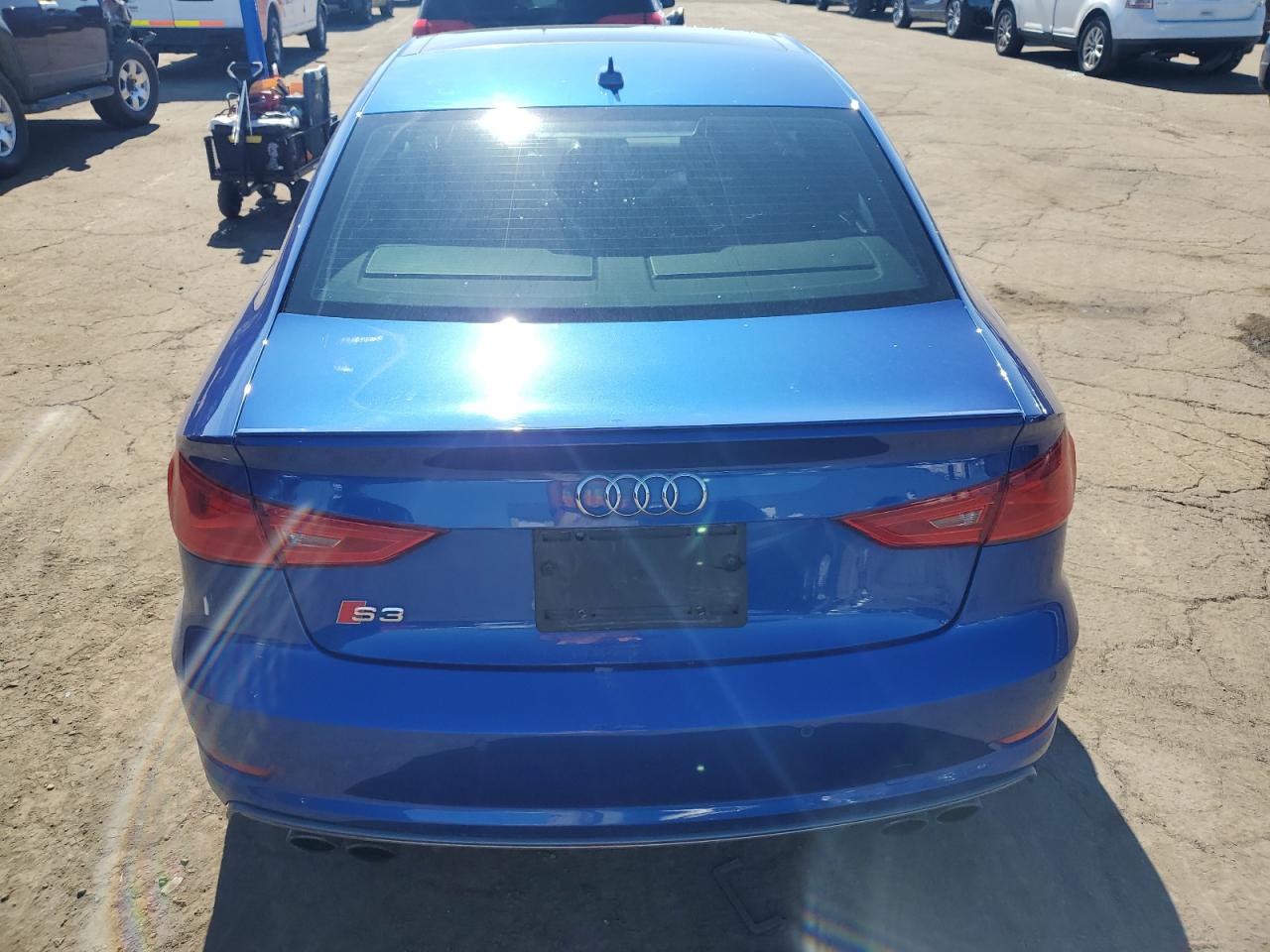 2015 Audi S3 Prestige Blue vin: WAUFFGFF2F1056258