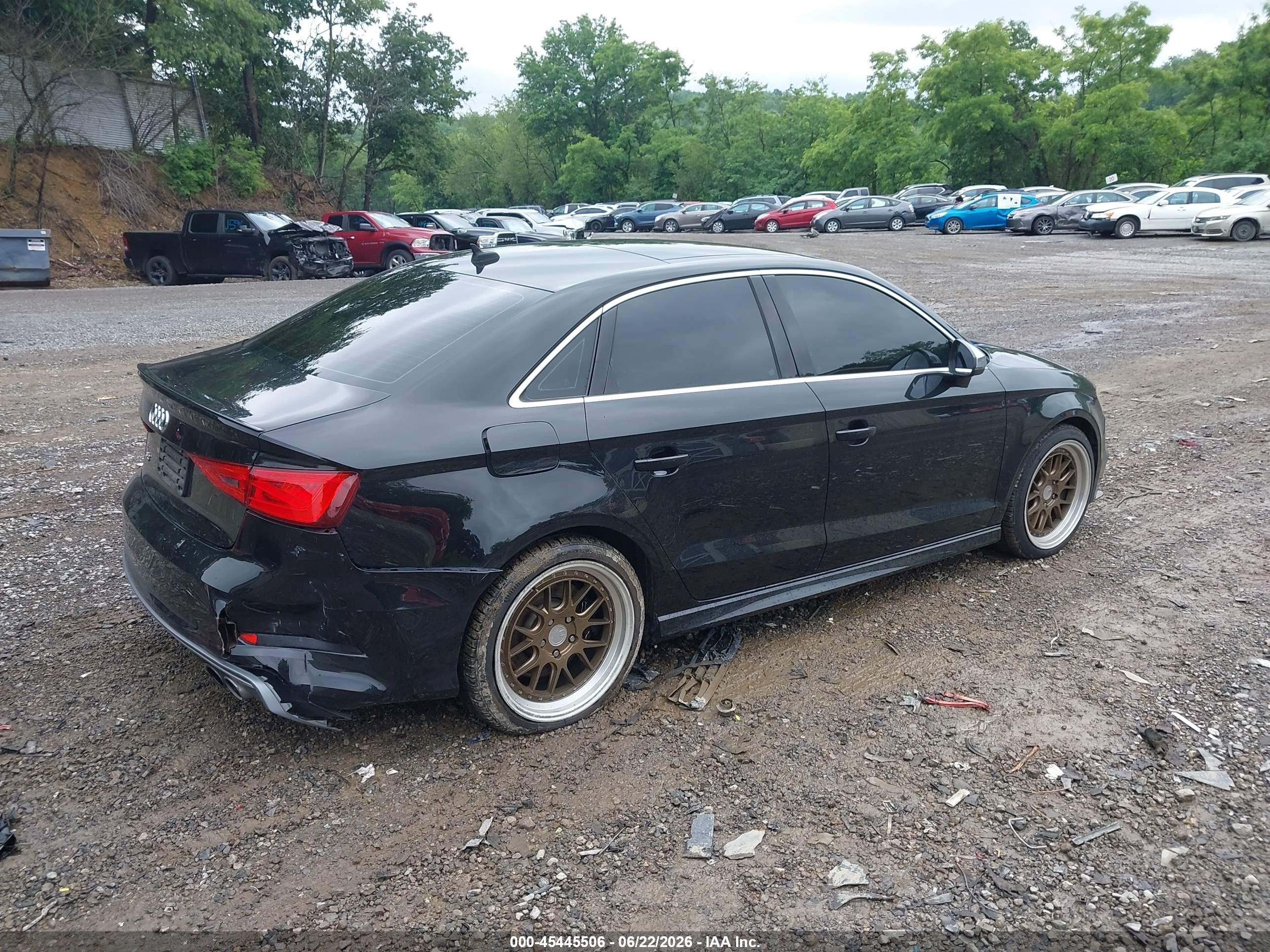 2015 Audi S3 2.0t Premium Plus Black vin: WAUFFGFF2F1082312