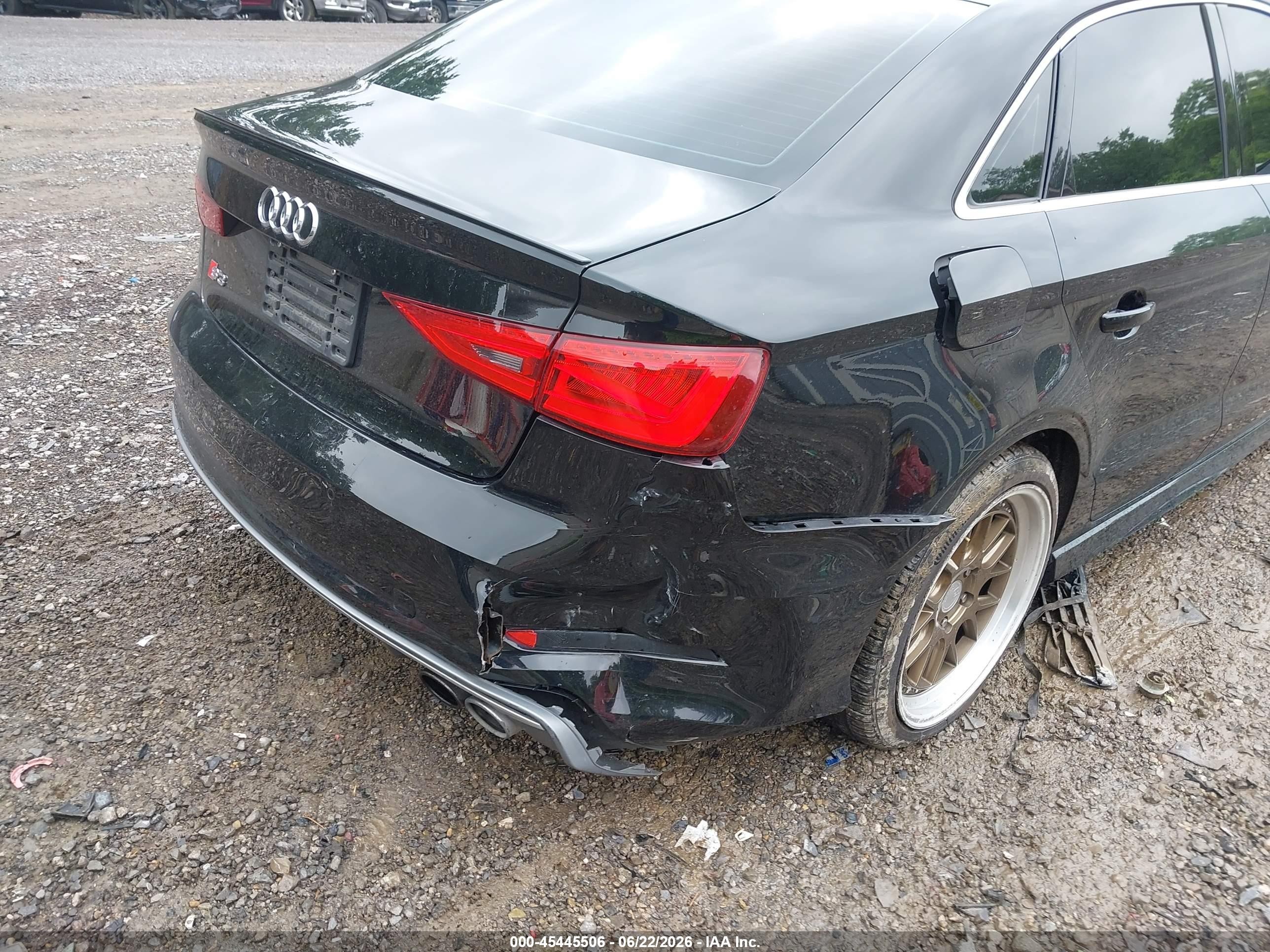 2015 Audi S3 2.0t Premium Plus Black vin: WAUFFGFF2F1082312