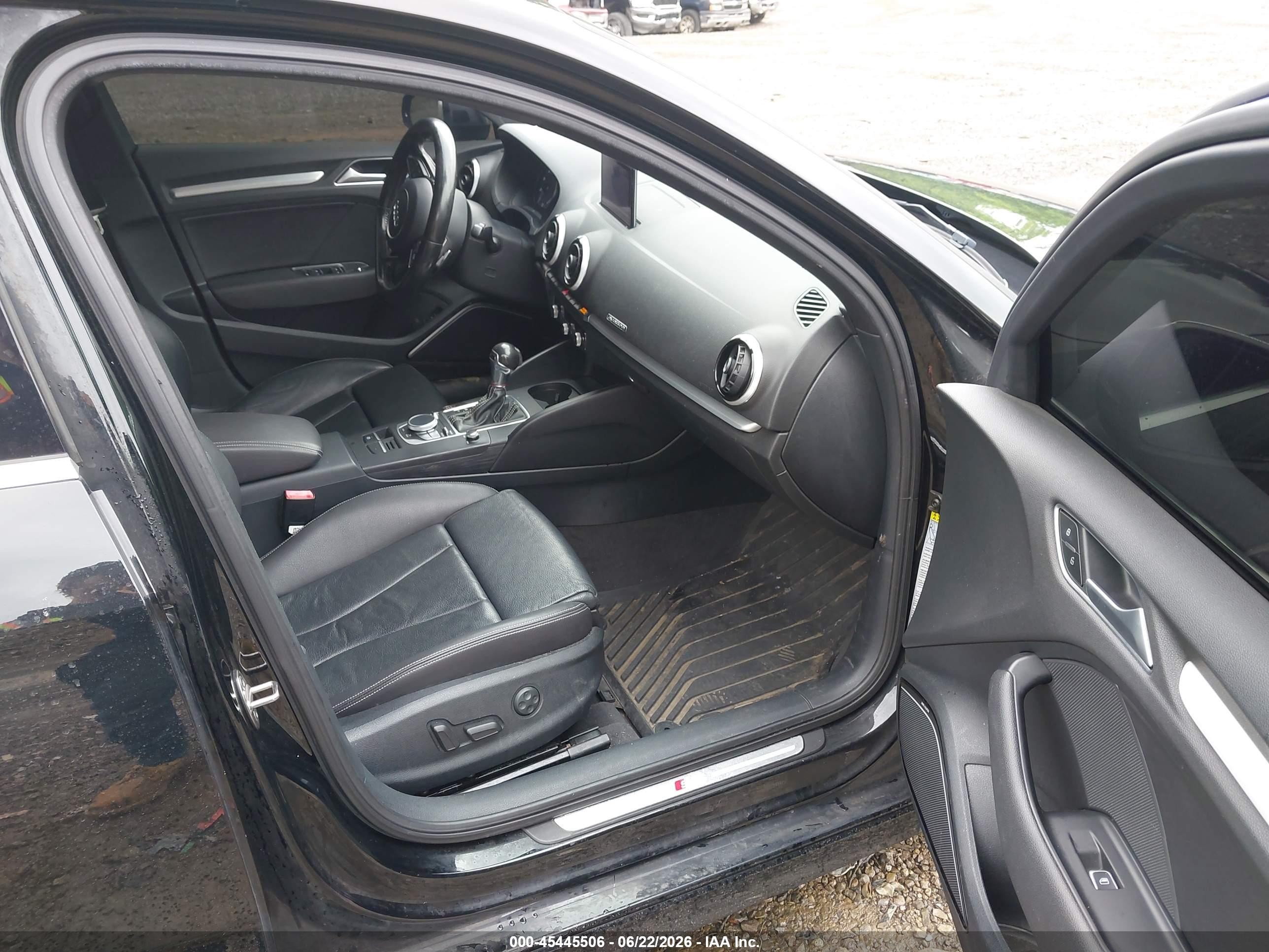 2015 Audi S3 2.0t Premium Plus Black vin: WAUFFGFF2F1082312