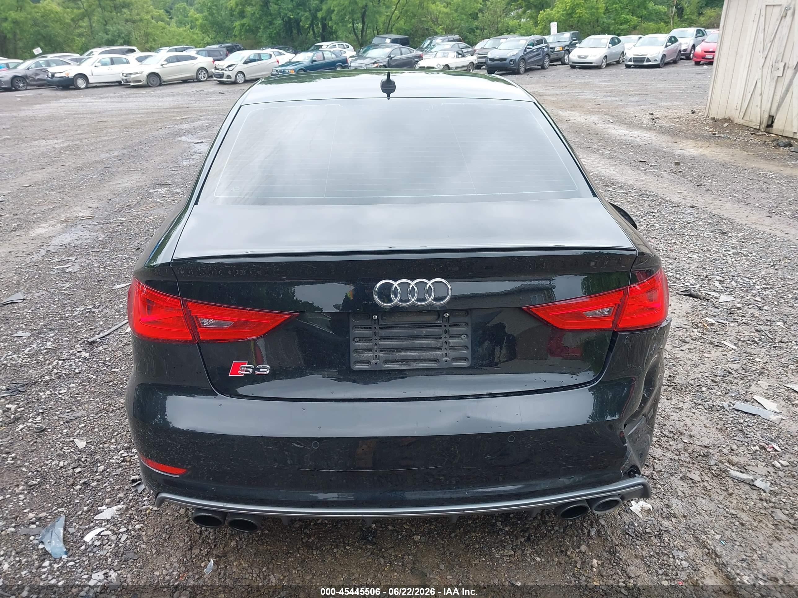 2015 Audi S3 2.0t Premium Plus Black vin: WAUFFGFF2F1082312