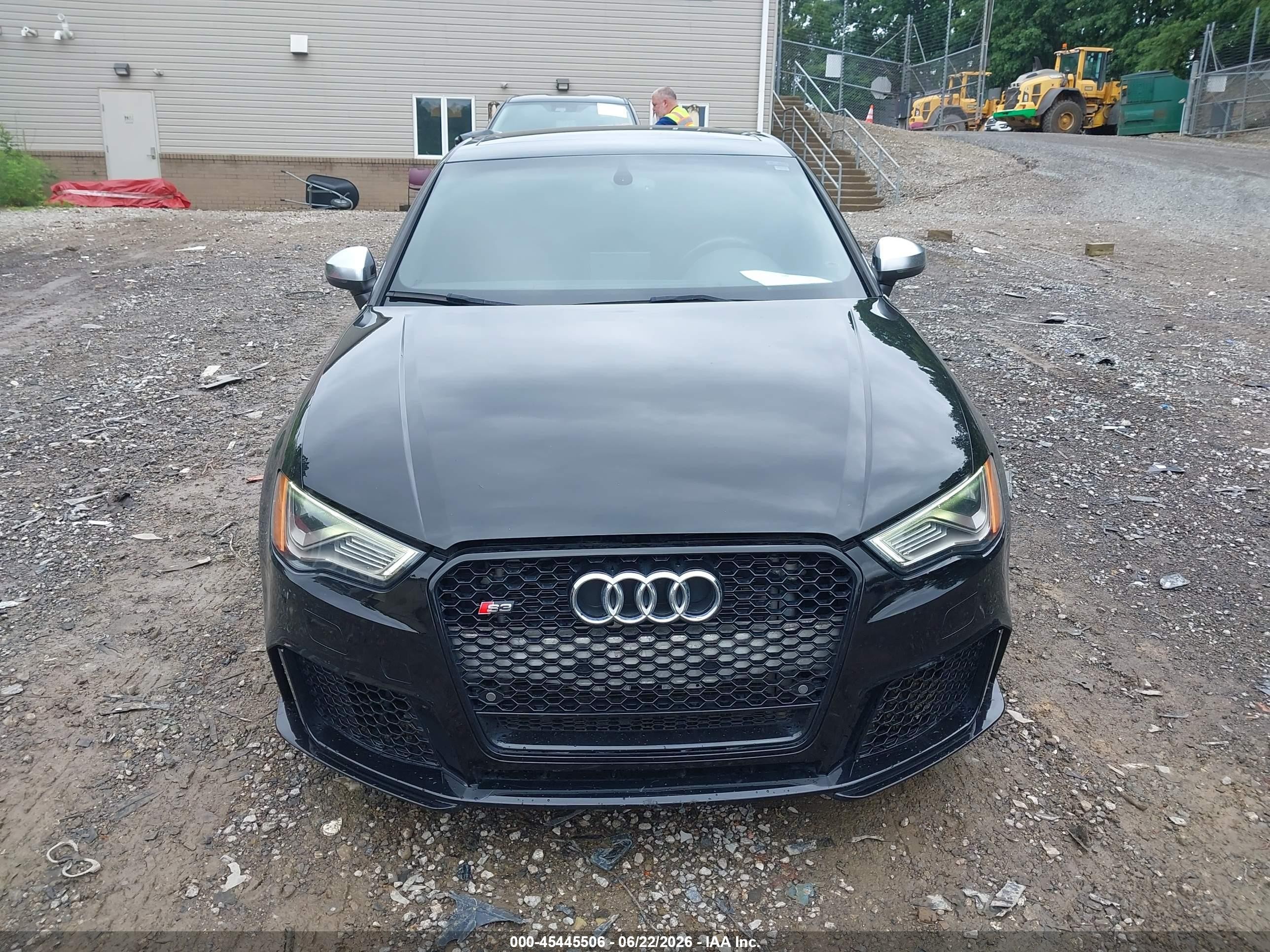 2015 Audi S3 2.0t Premium Plus Black vin: WAUFFGFF2F1082312