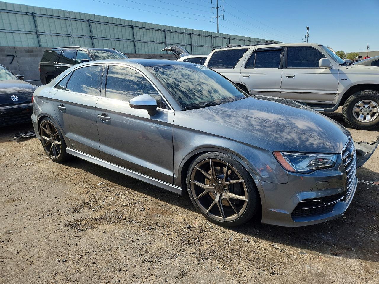 2015 Audi A3 Gray vin: WAUFFGFF4F1101121