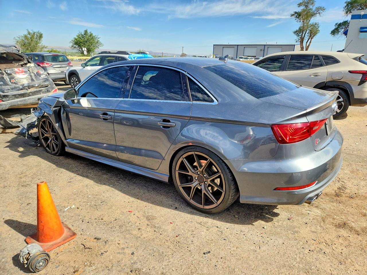 2015 Audi A3 Gray vin: WAUFFGFF4F1101121