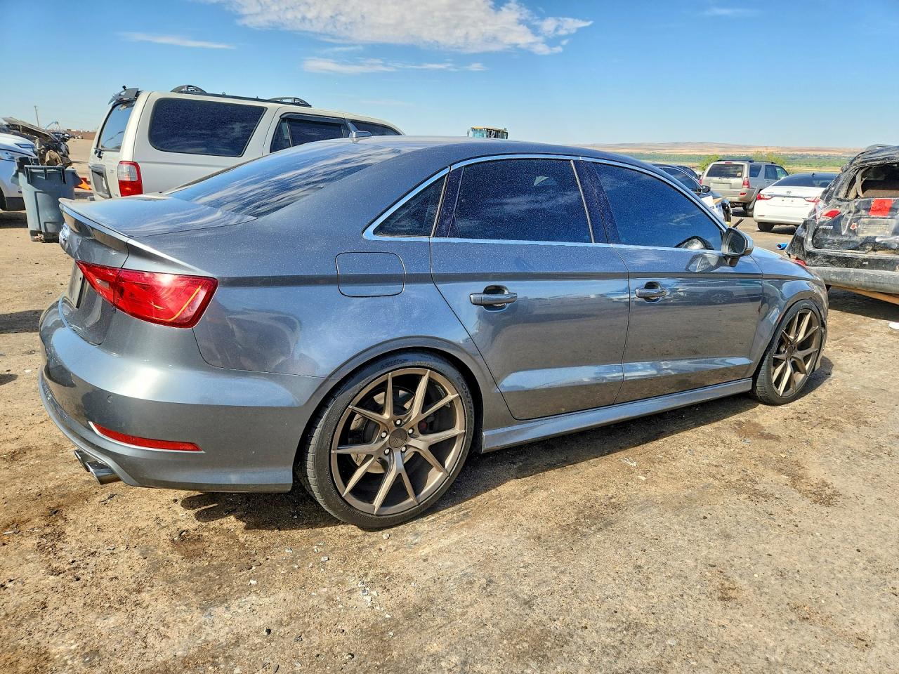 2015 Audi A3 Gray vin: WAUFFGFF4F1101121