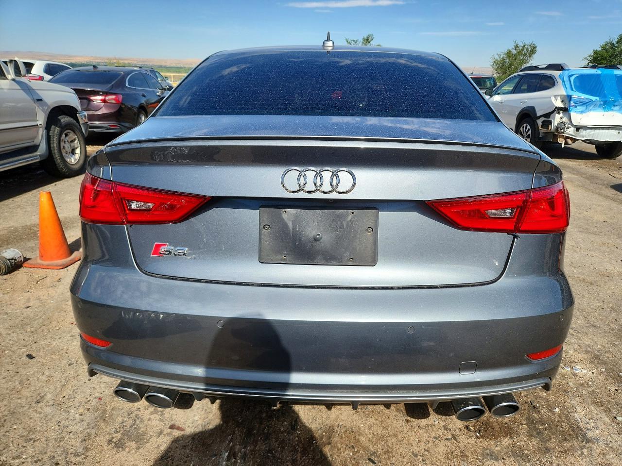 2015 Audi A3 Gray vin: WAUFFGFF4F1101121