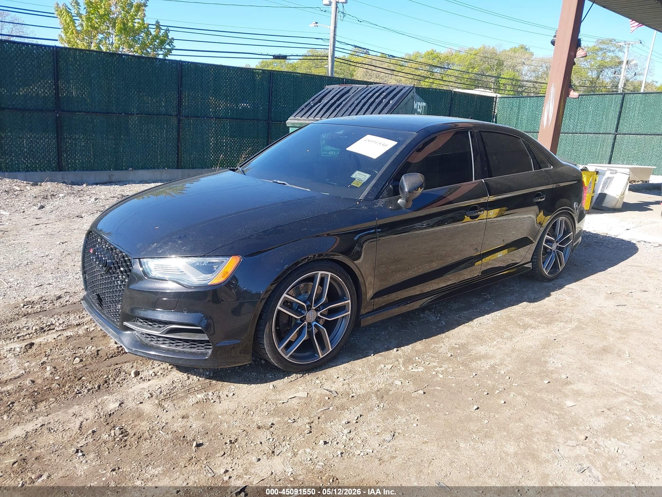 2015 Audi S3 2.0t Premium Plus Черный vin: WAUFFGFF5F1069943