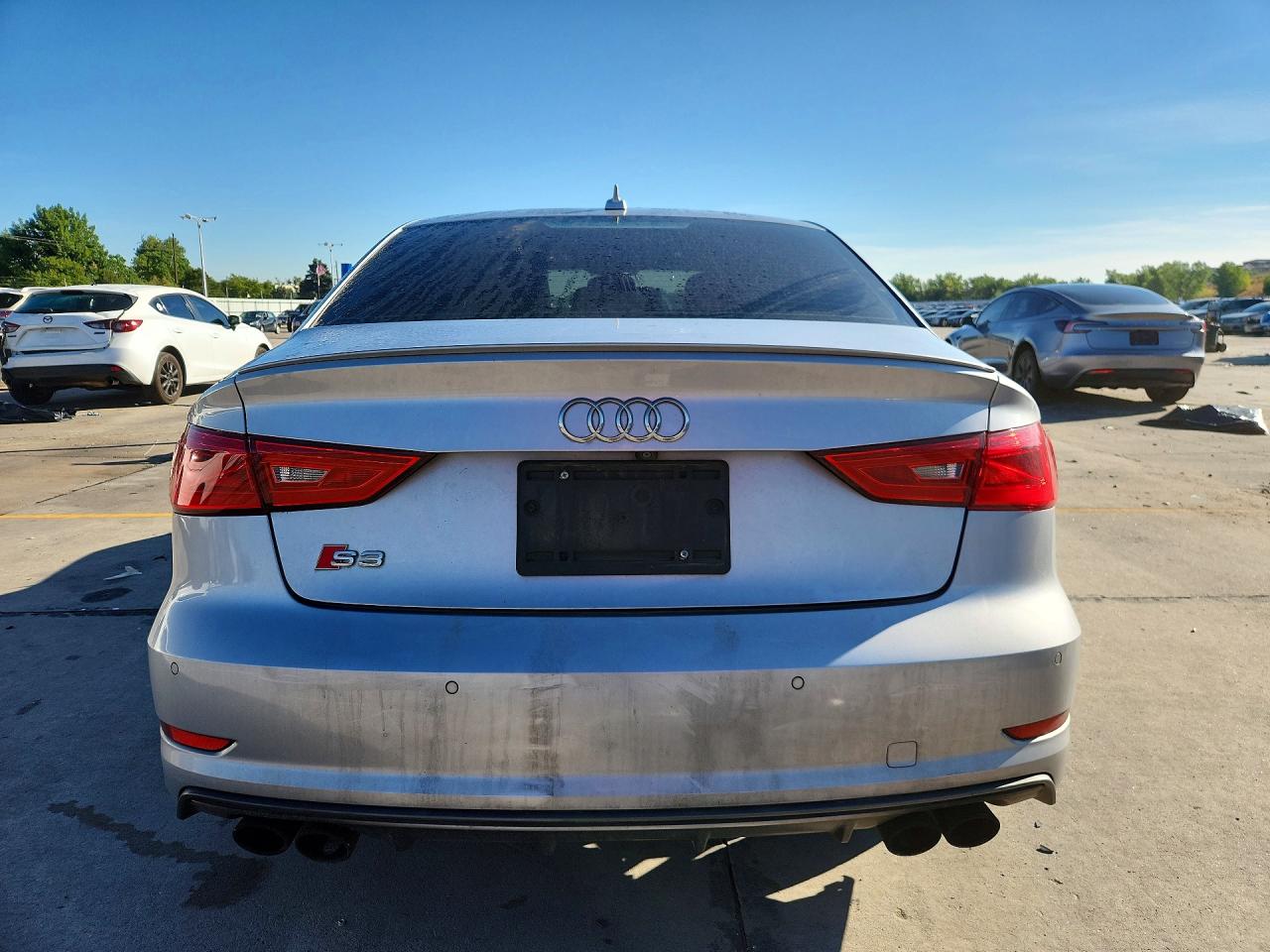 2015 Audi A3 Silver vin: WAUFFGFF9F1117007