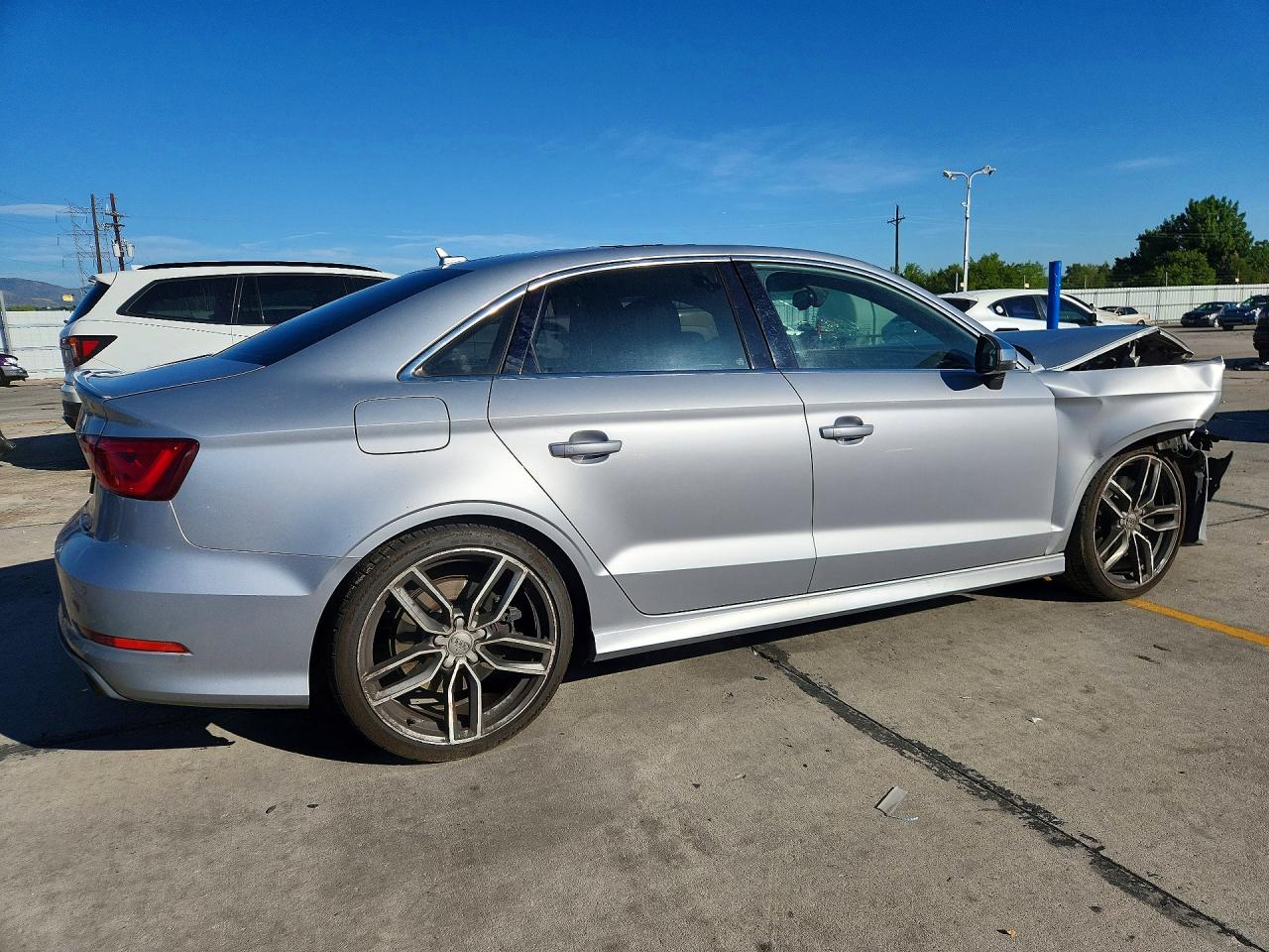 2015 Audi A3 Silver vin: WAUFFGFF9F1117007
