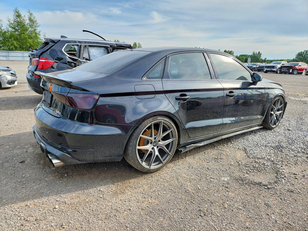 2015 Audi A3 Черный vin: WAUFFRFF5F1006353