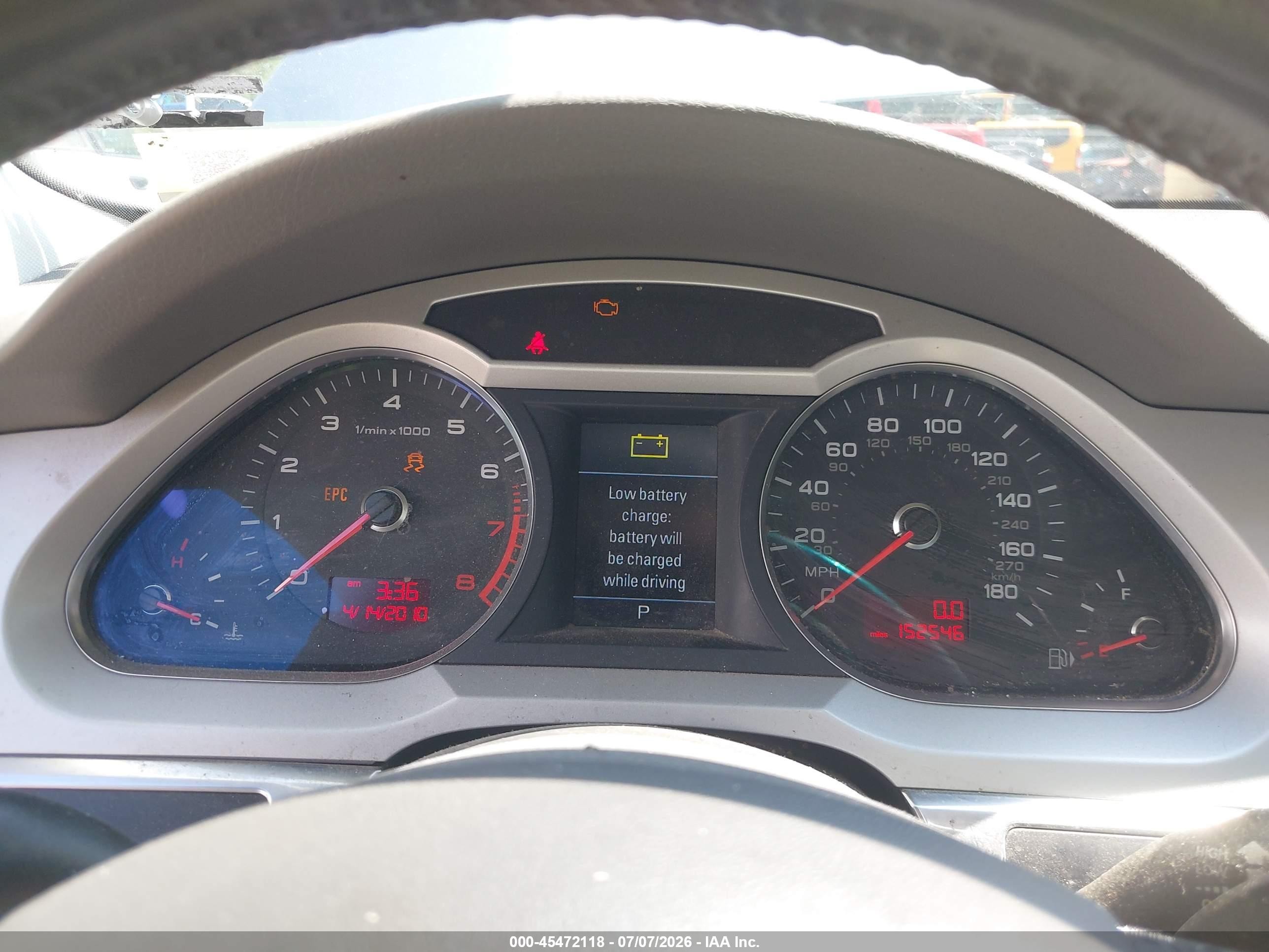 2011 Audi A6 3.0 Premium Blue vin: WAUFGAFB0BN010017