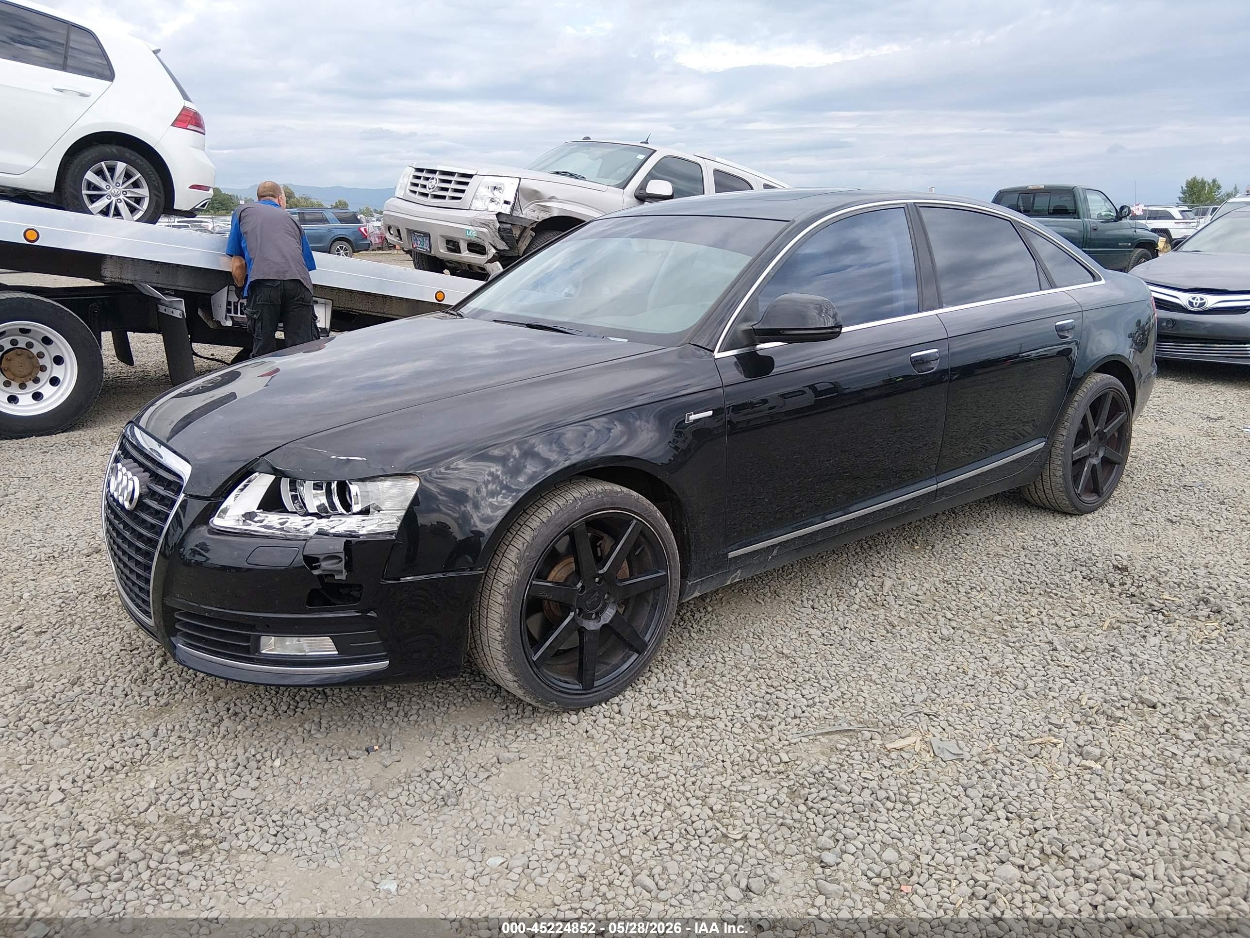 2010 Audi A6 3.0 Premium Black vin: WAUFGAFB1AN004953