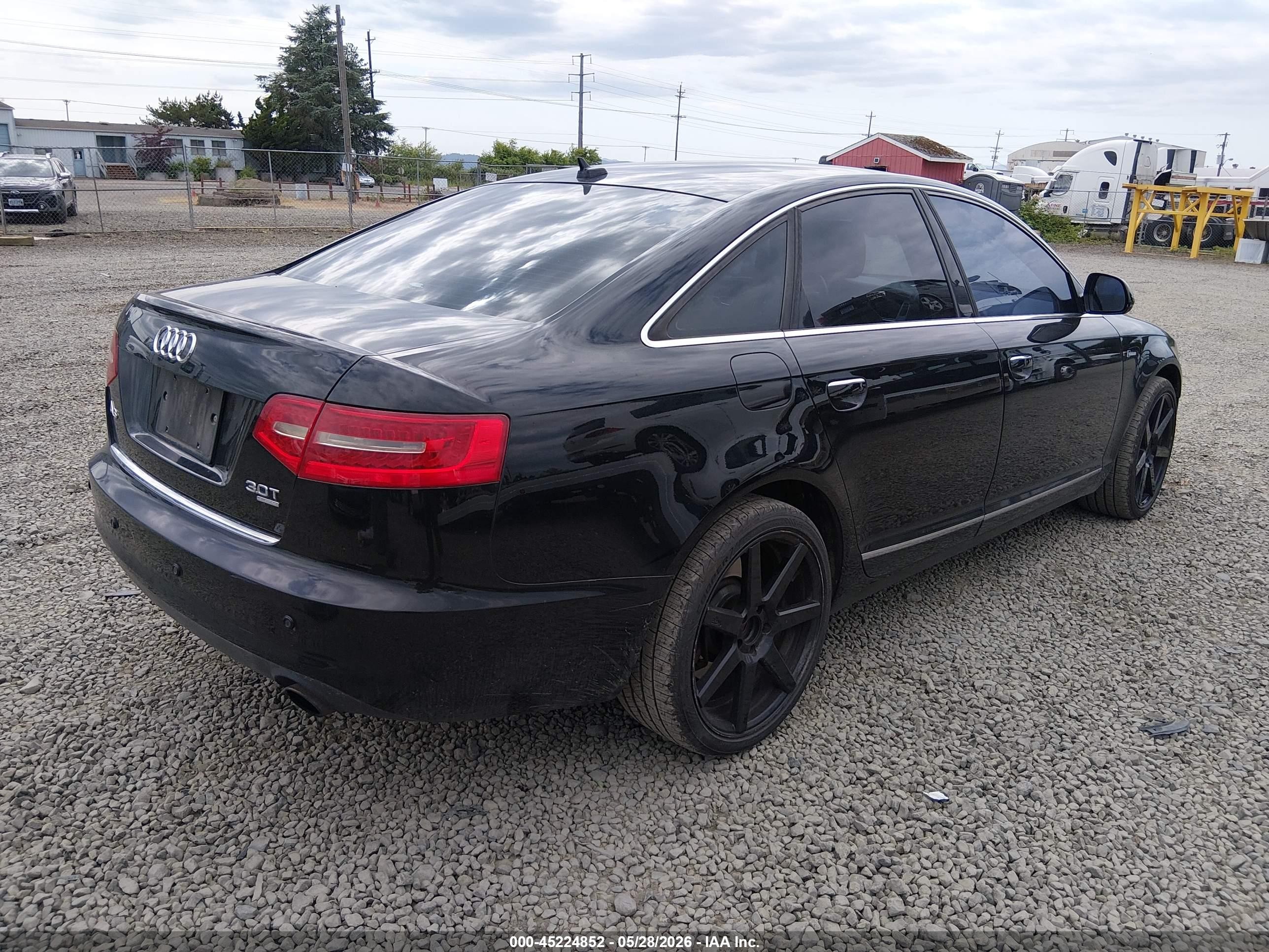 2010 Audi A6 3.0 Premium Black vin: WAUFGAFB1AN004953