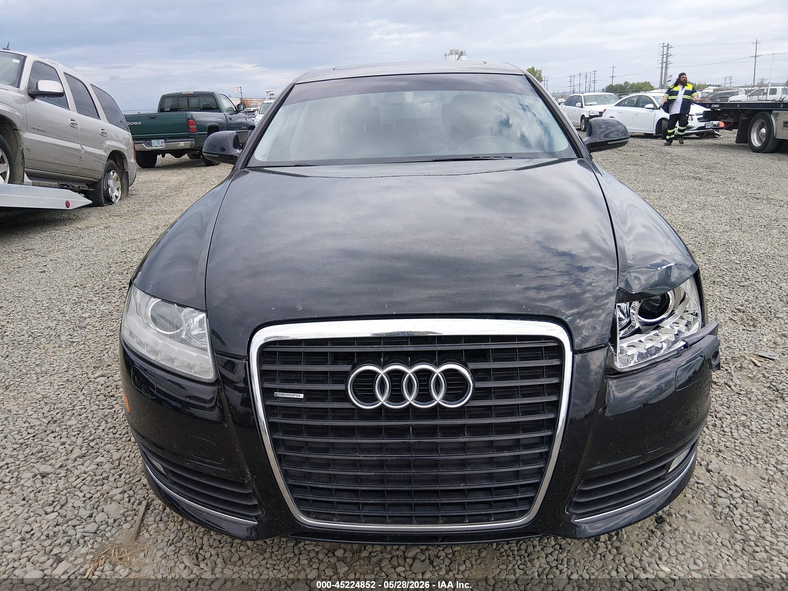 2010 Audi A6 3.0 Premium Black vin: WAUFGAFB1AN004953
