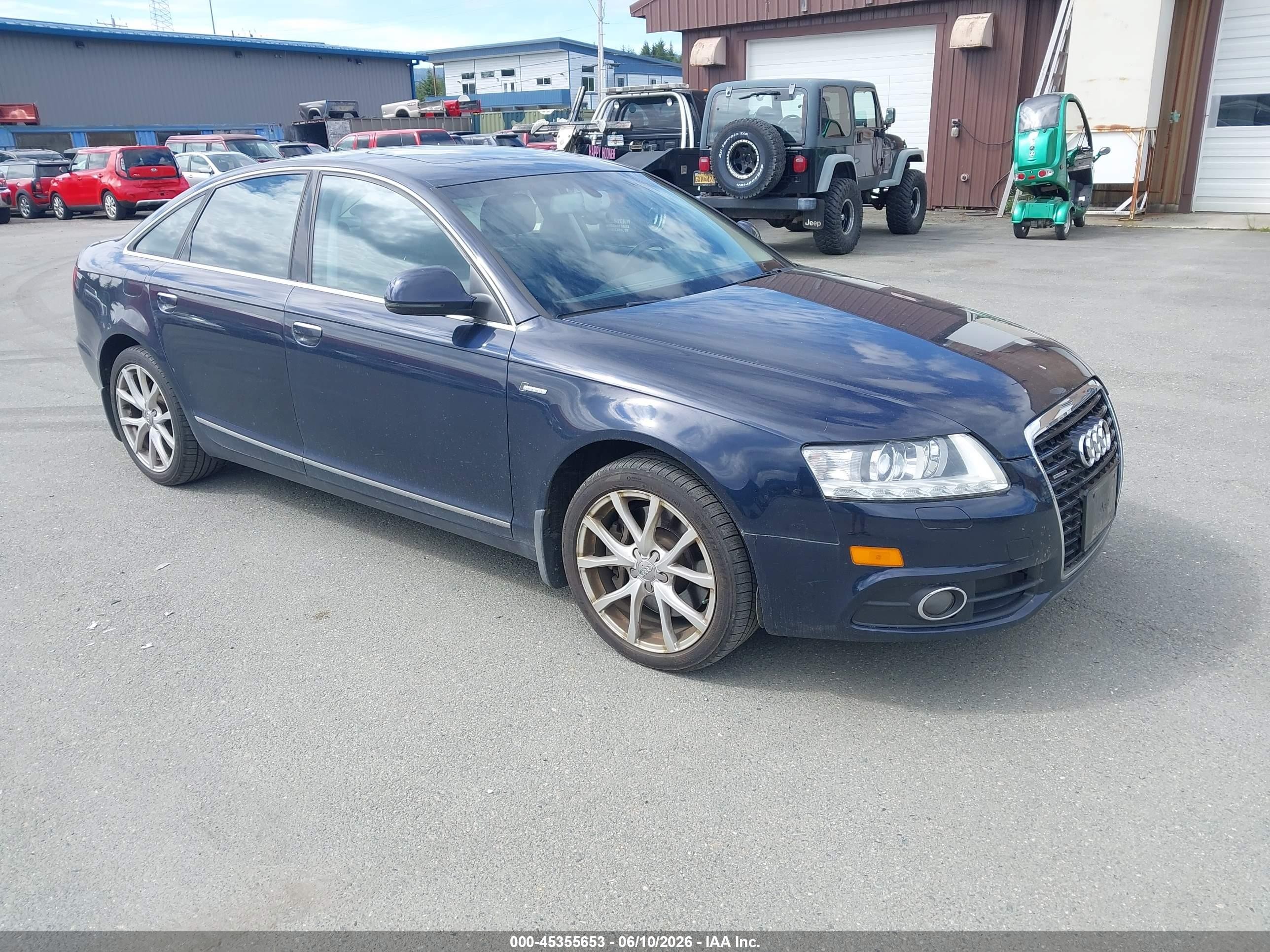 2011 Audi A6 3.0 Premium Dark Blue vin: WAUFGAFB1BN004291