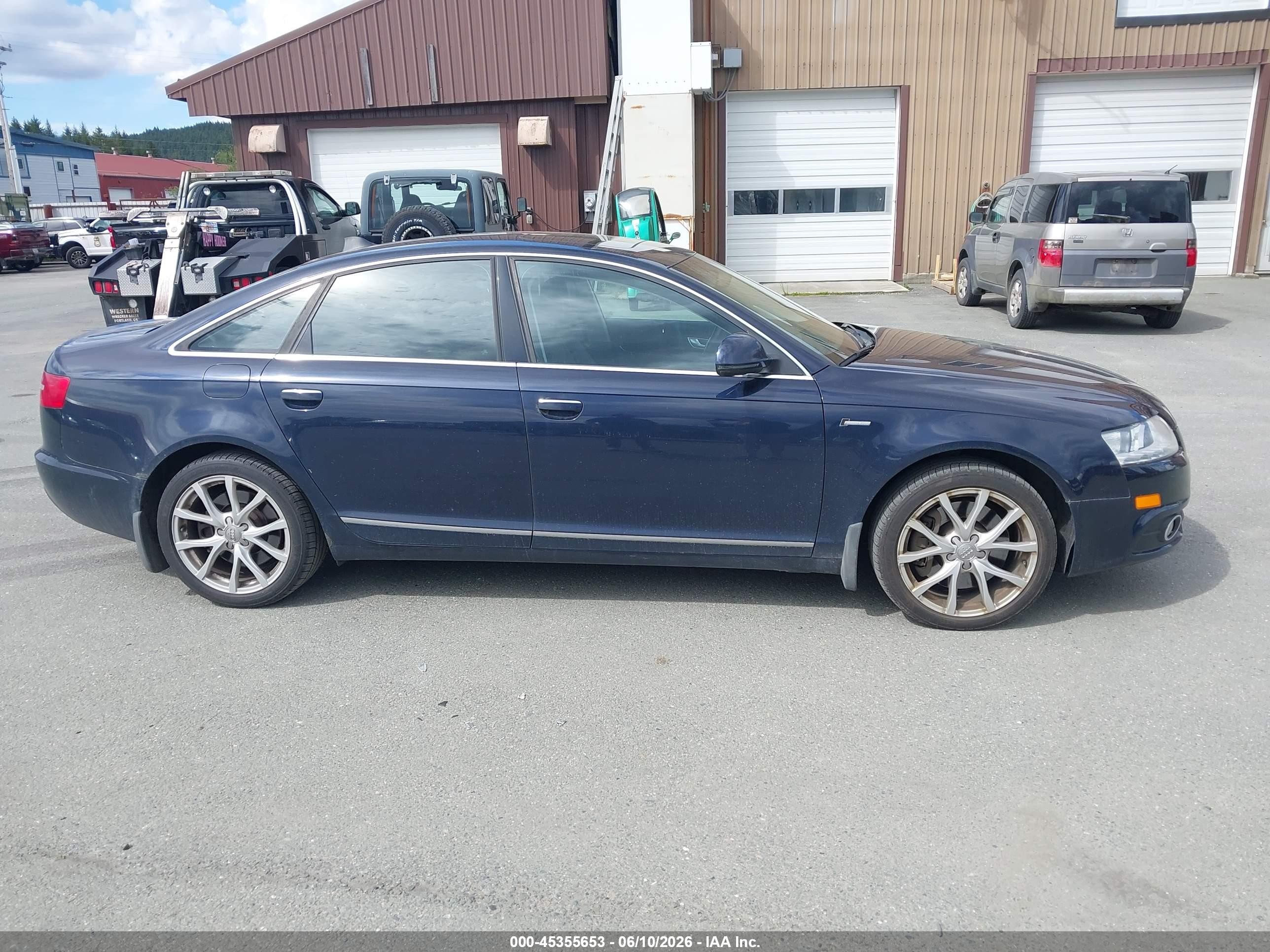 2011 Audi A6 3.0 Premium Dark Blue vin: WAUFGAFB1BN004291