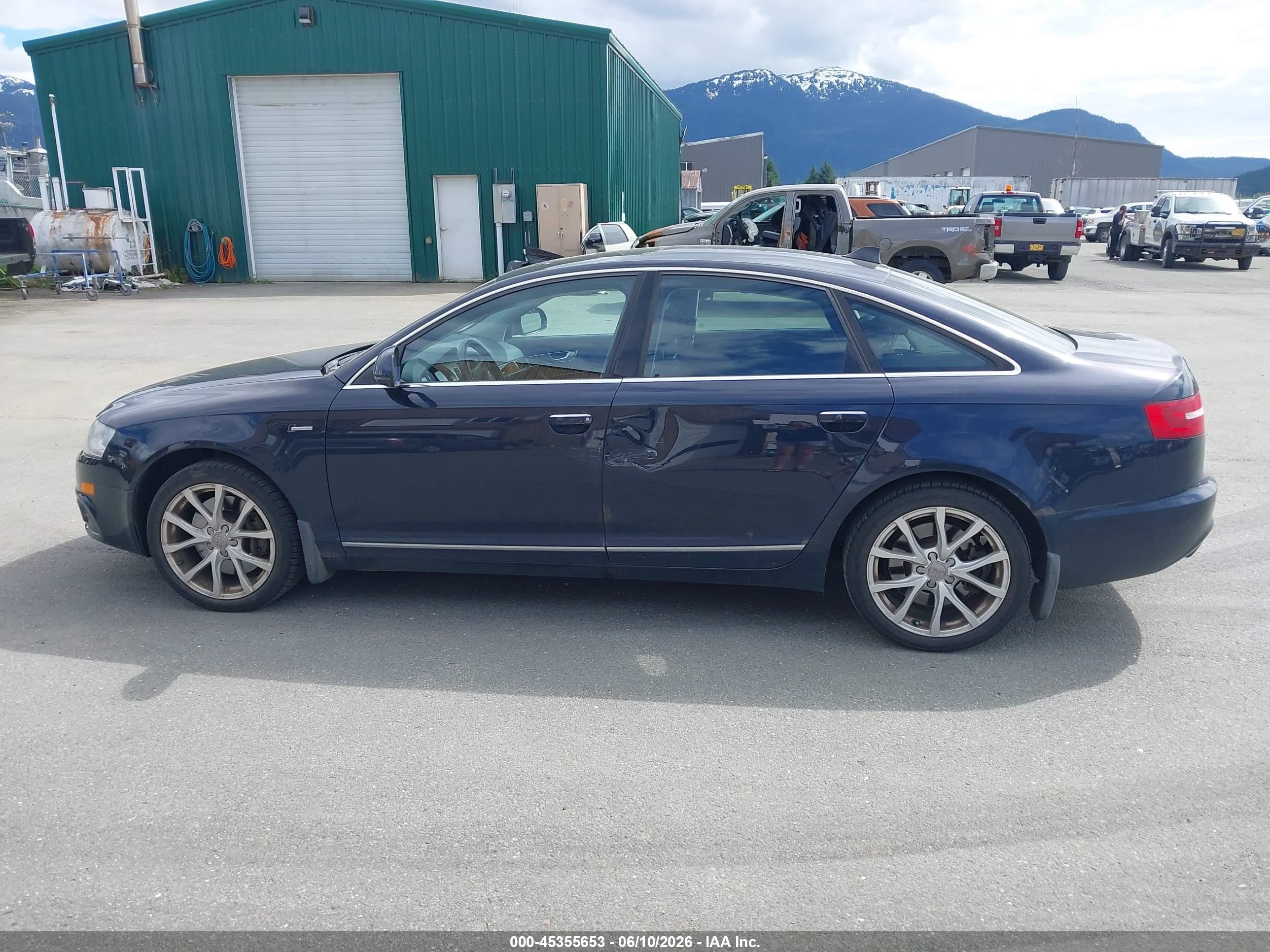 2011 Audi A6 3.0 Premium Dark Blue vin: WAUFGAFB1BN004291