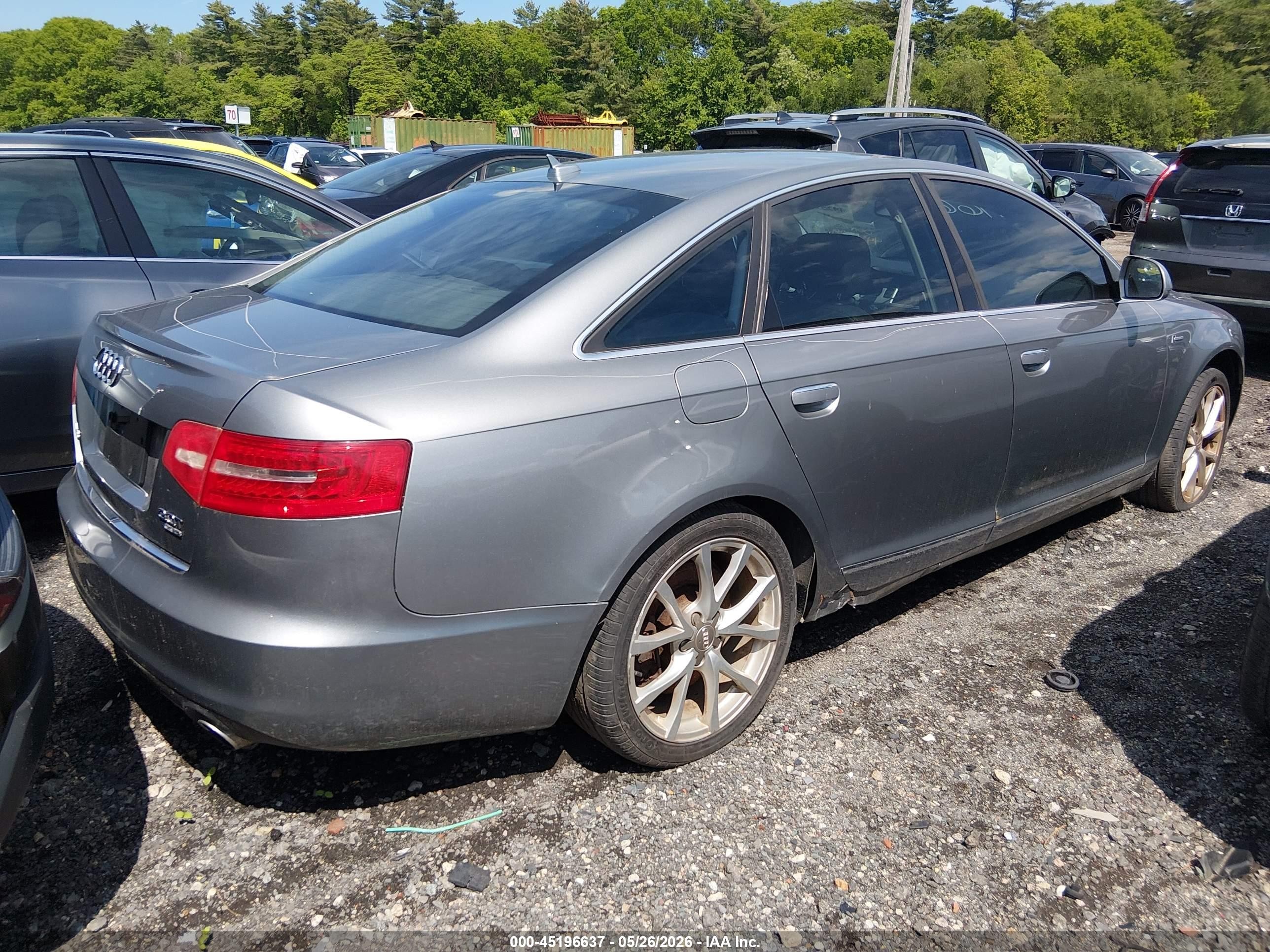 2010 Audi A6 3.0 Premium Silver vin: WAUFGAFB3AN016330
