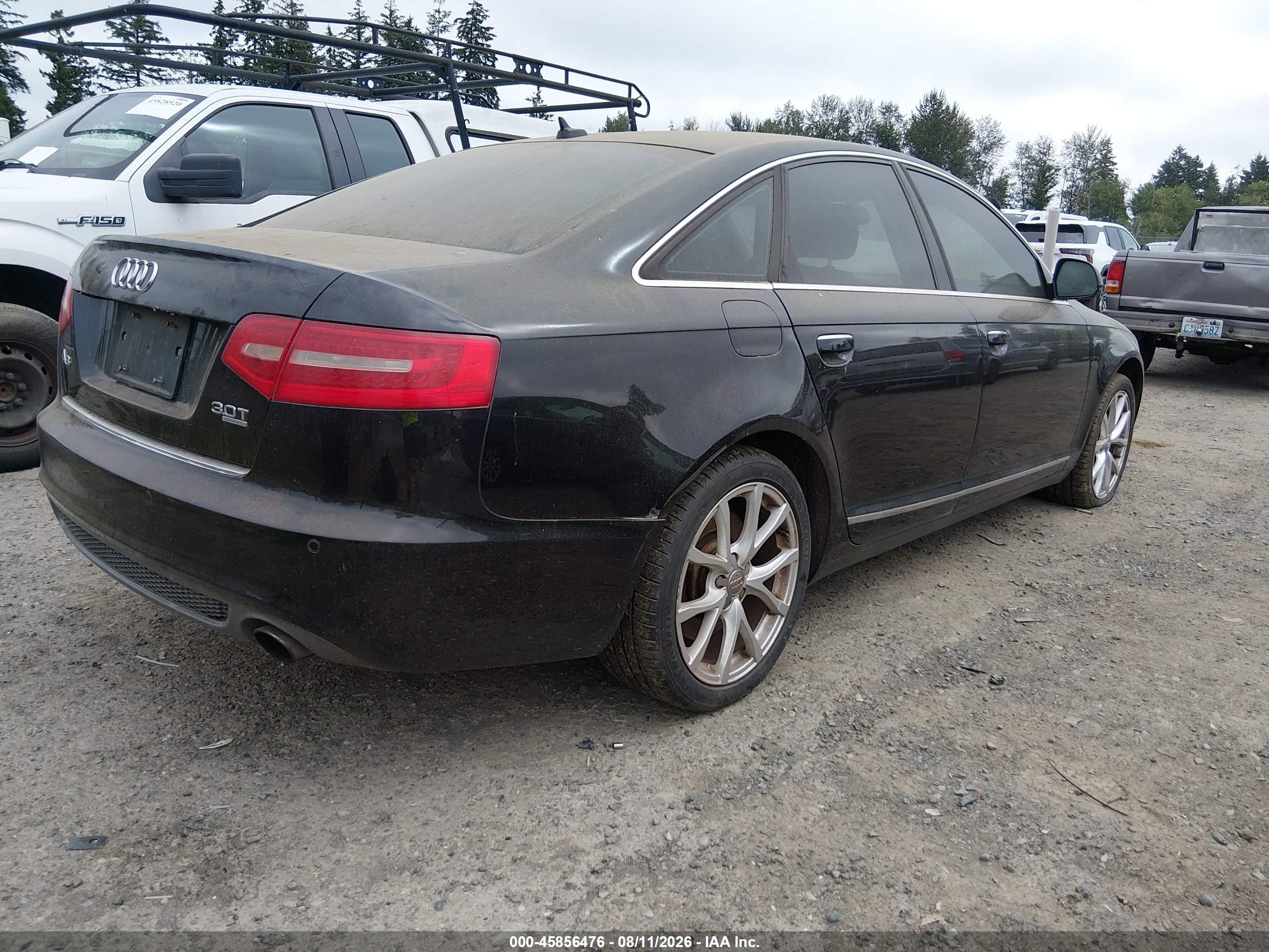 2011 Audi A6 3.0 Premium Black vin: WAUFGAFB4BN061262